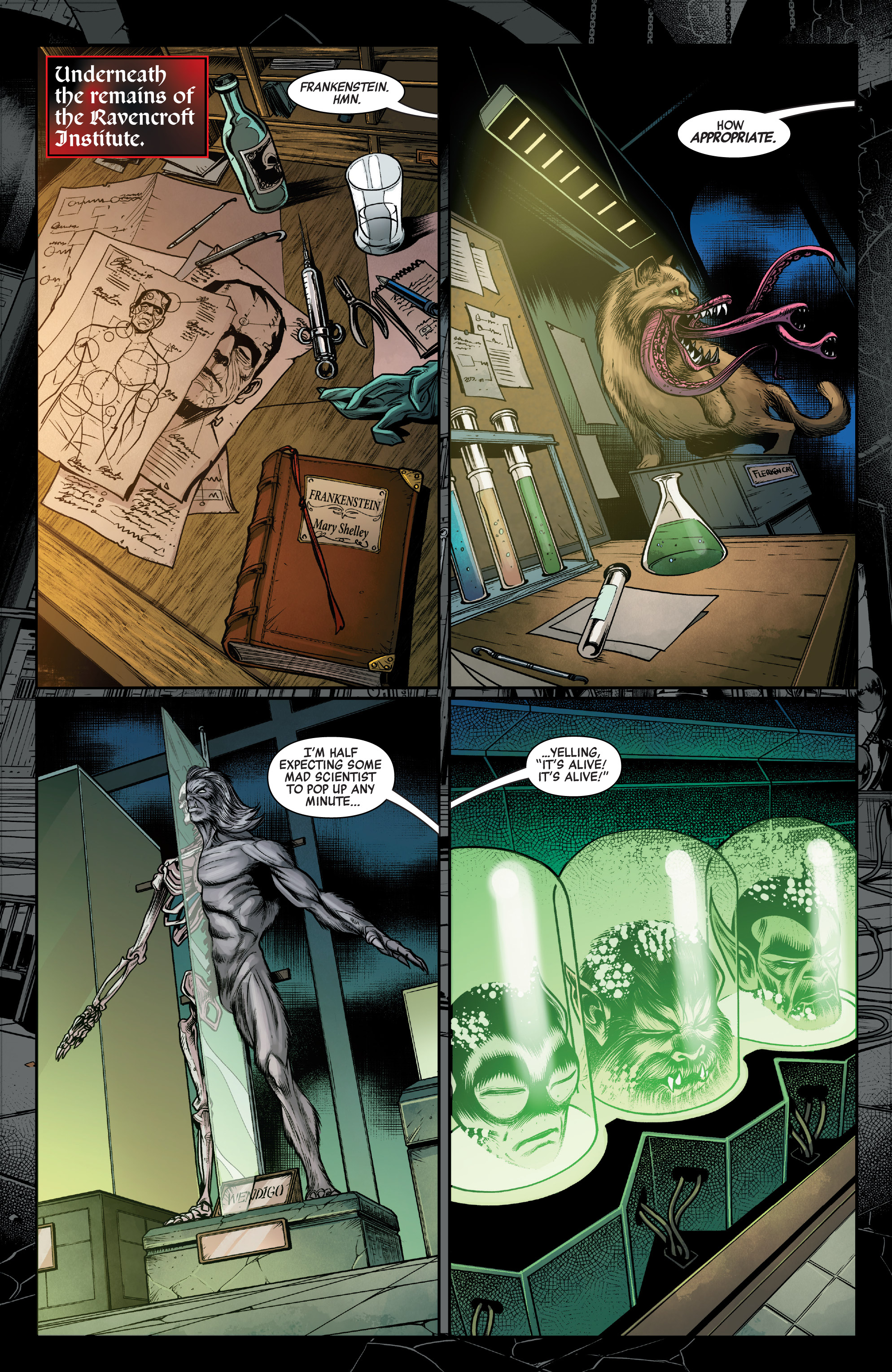 Read online Ruins Of Ravencroft comic -  Issue # Sabretooth - 3