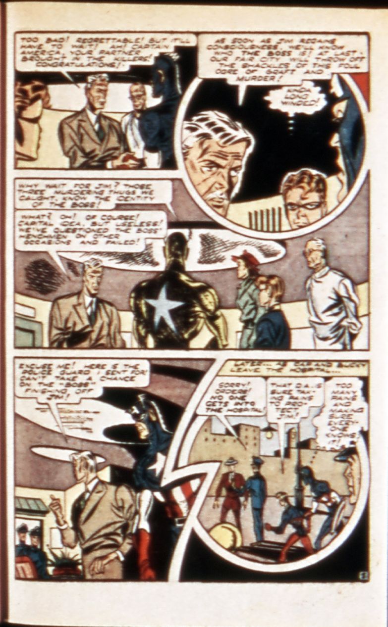Read online Captain America Comics comic -  Issue #49 - 45