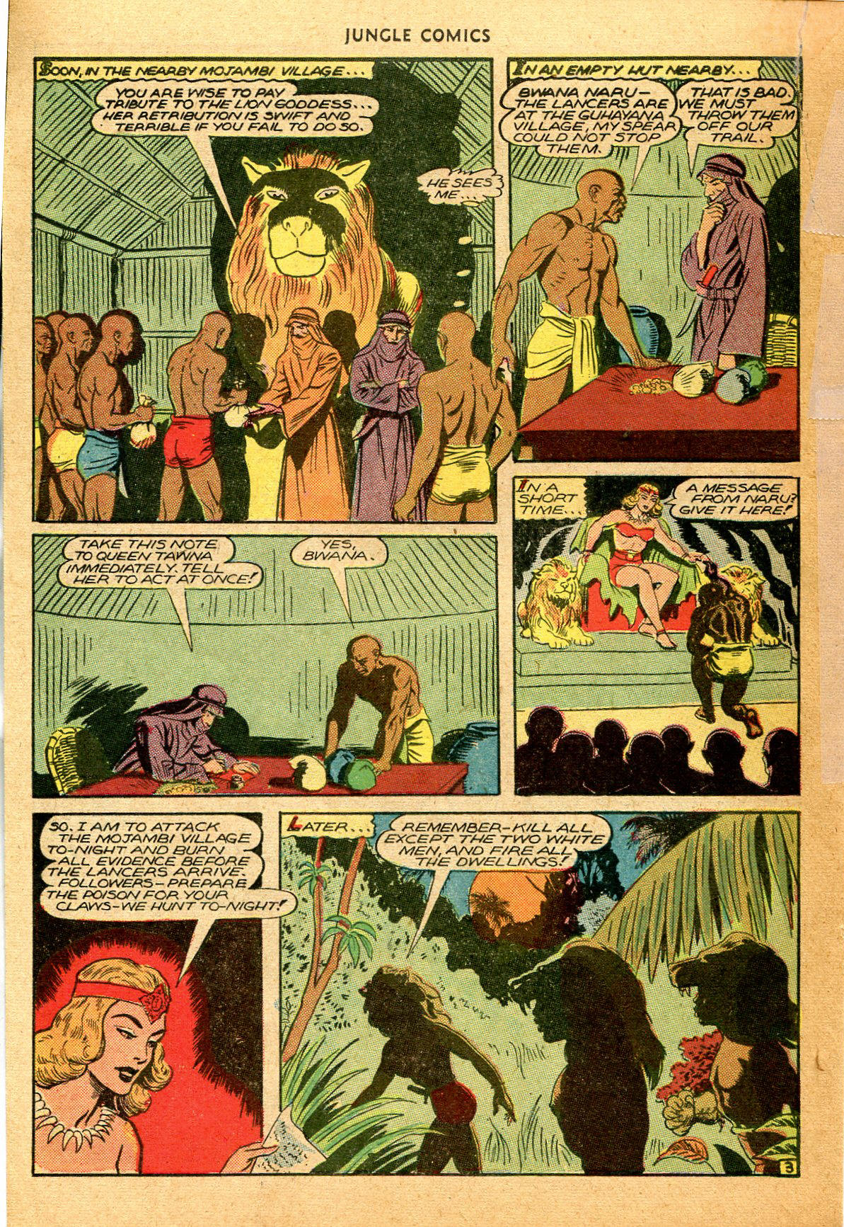 Read online Jungle Comics comic -  Issue #74 - 31