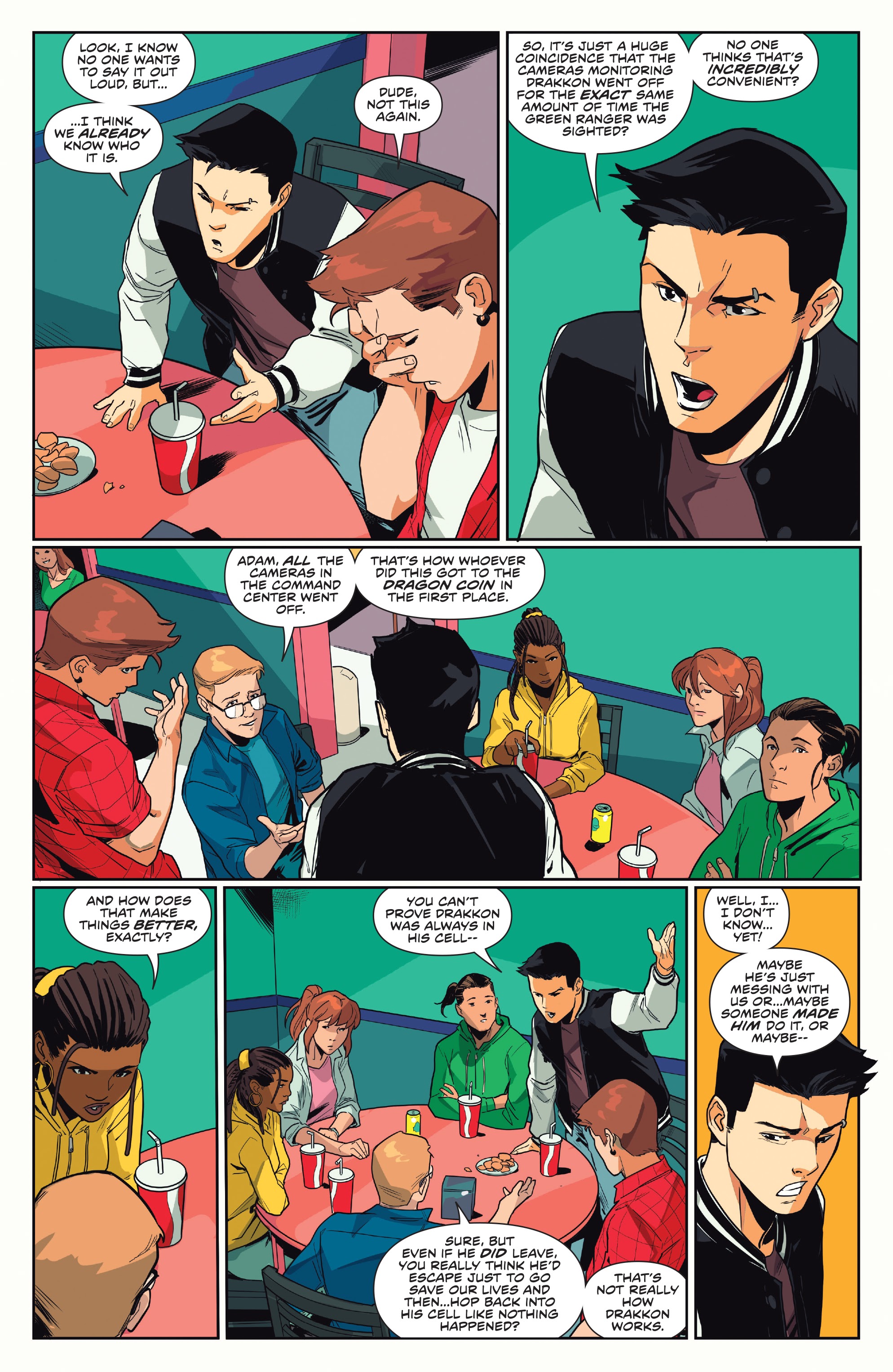 Read online Mighty Morphin comic -  Issue #1 - 9