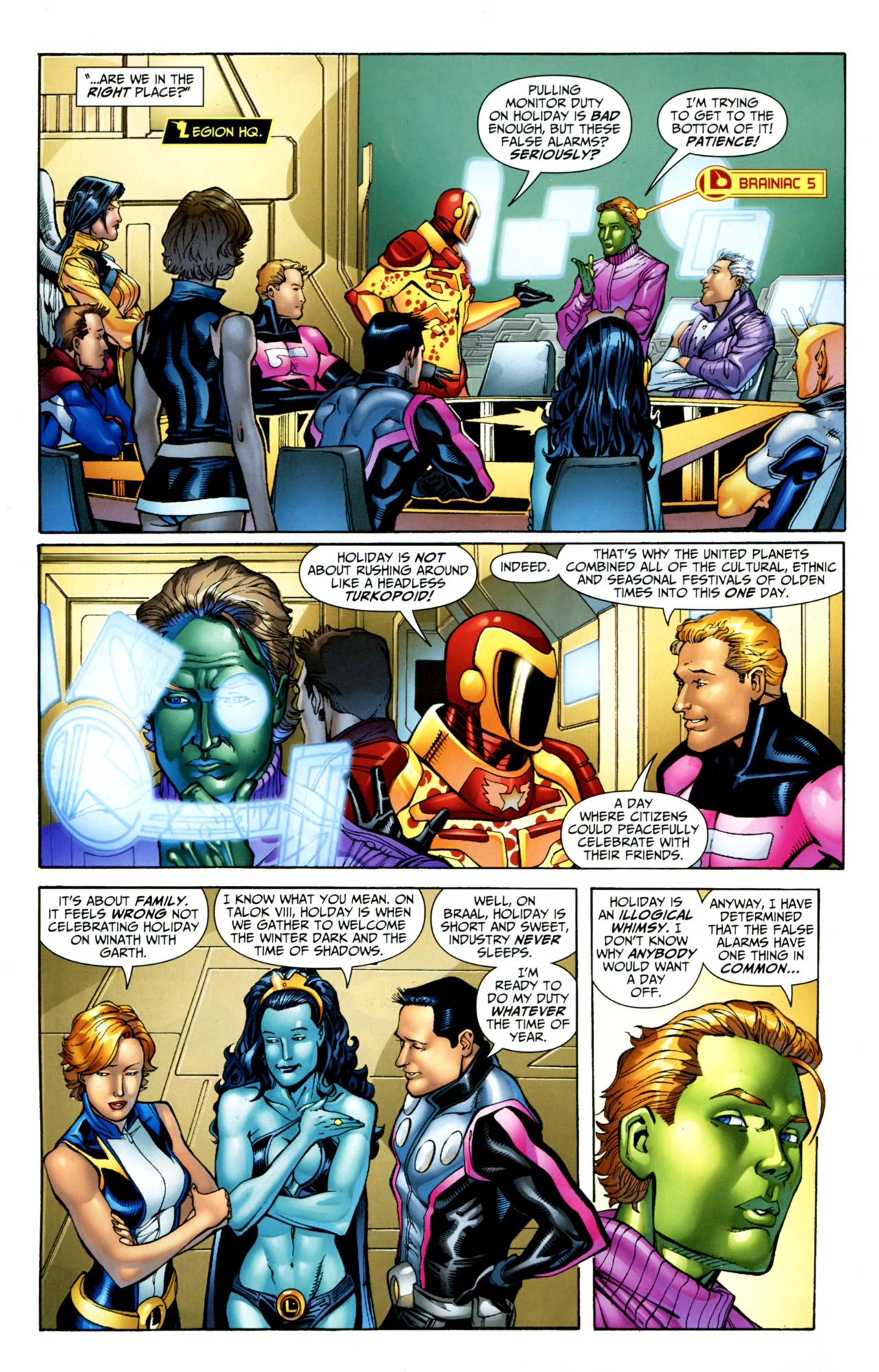 Read online DCU Holiday Special 2010 comic -  Issue # Full - 51