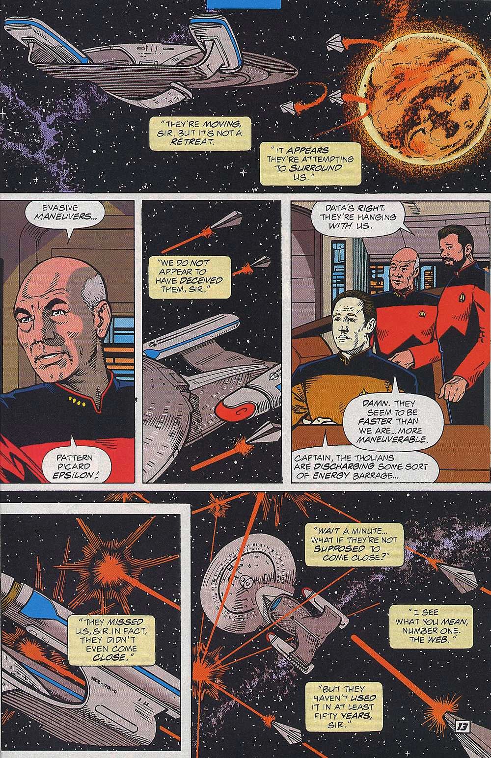 Read online Star Trek: The Next Generation (1989) comic -  Issue #72 - 13