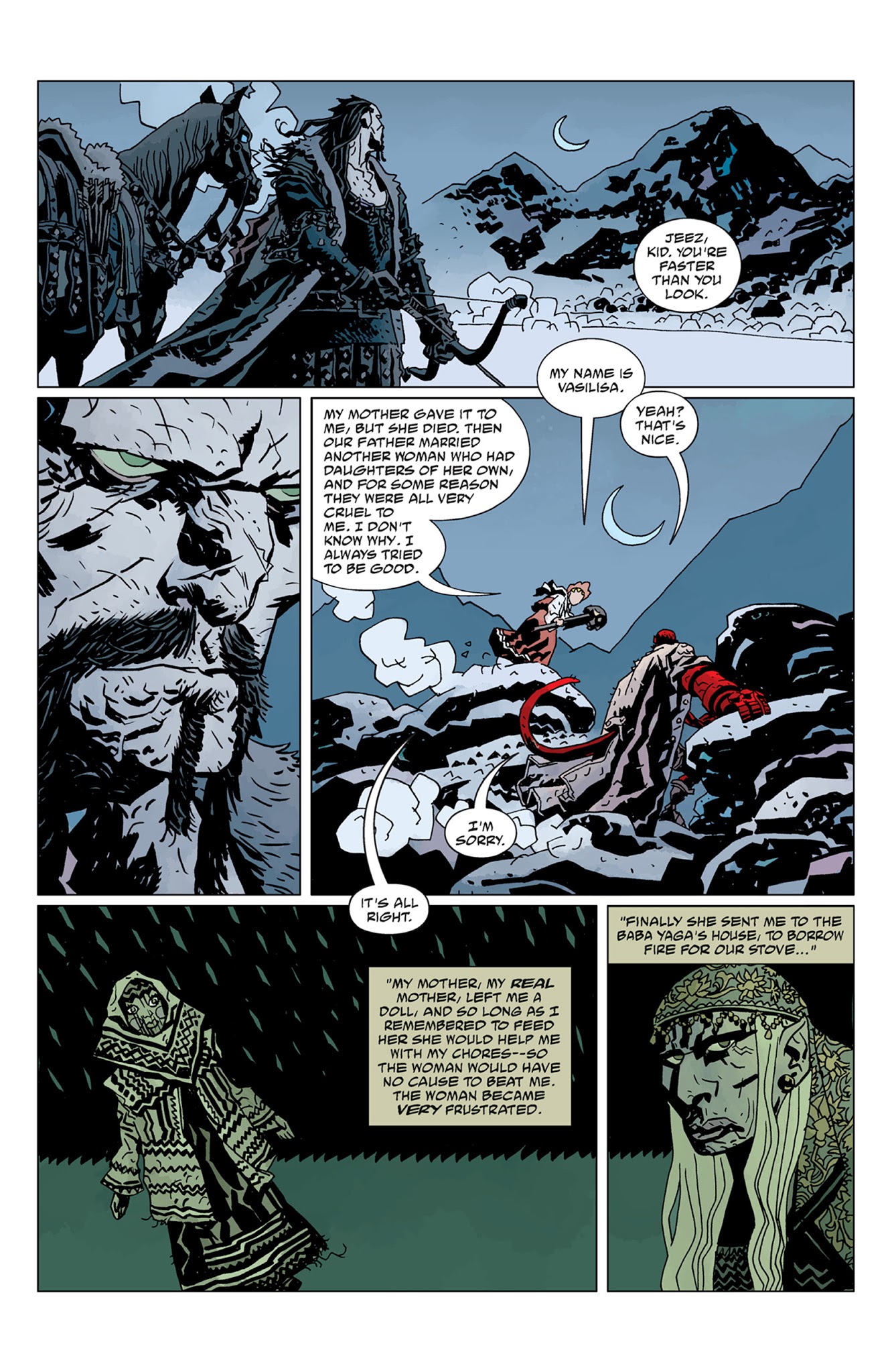 Read online Hellboy: Darkness Calls comic -  Issue # TPB - 104