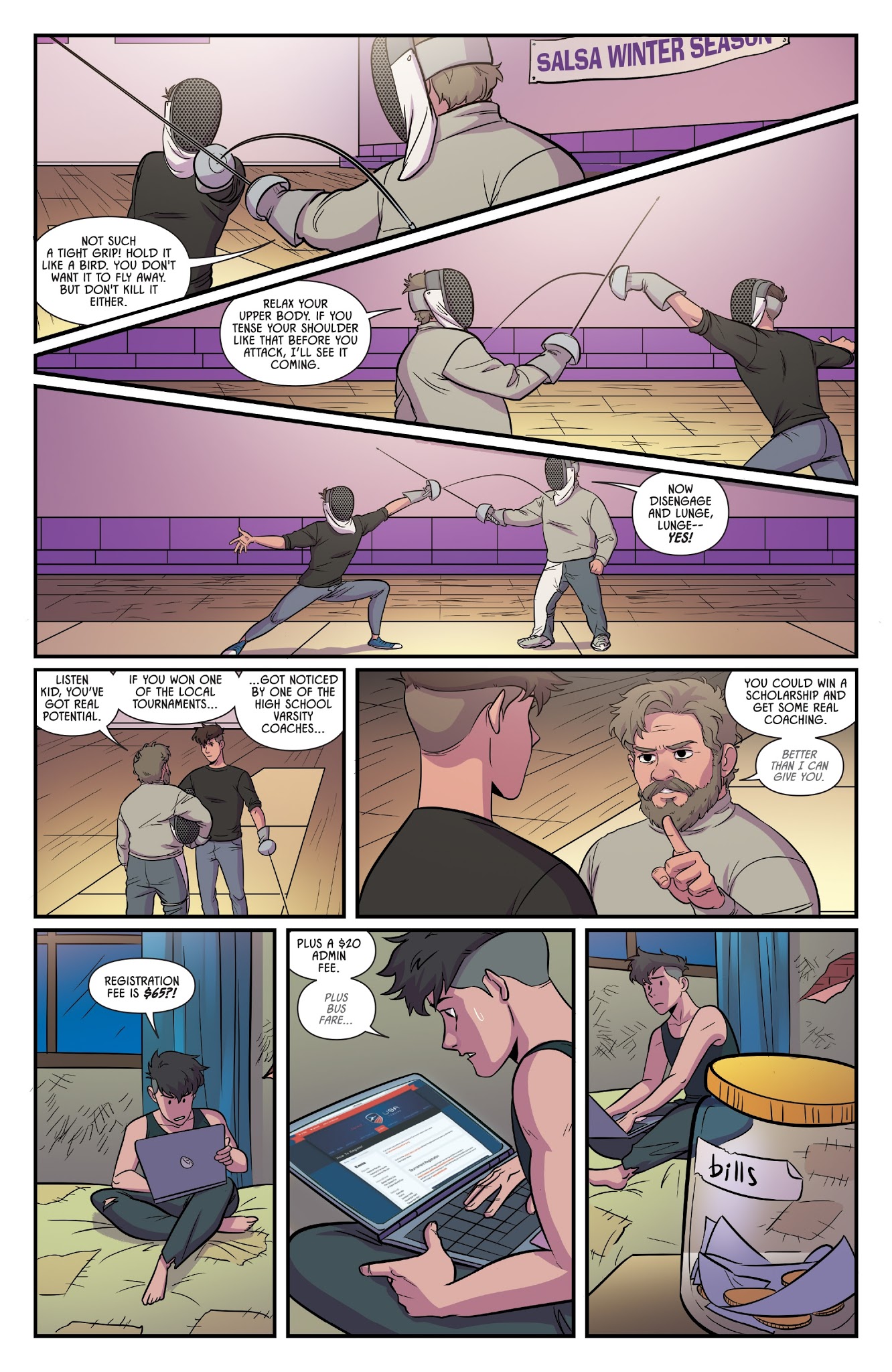 Read online Fence comic -  Issue #1 - 14