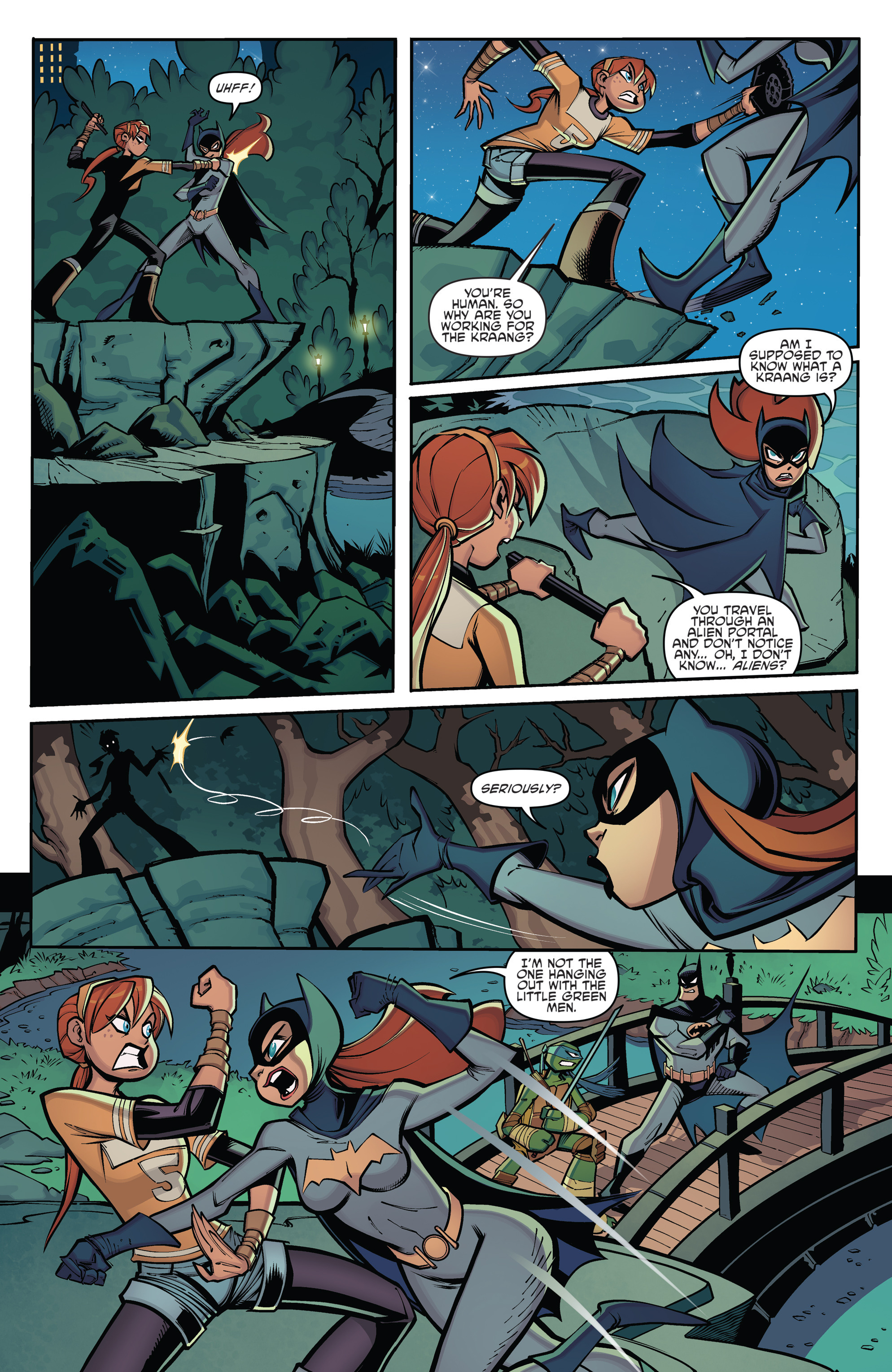 Read online Batman/Teenage Mutant Ninja Turtles Adventure comic -  Issue #2 - 18