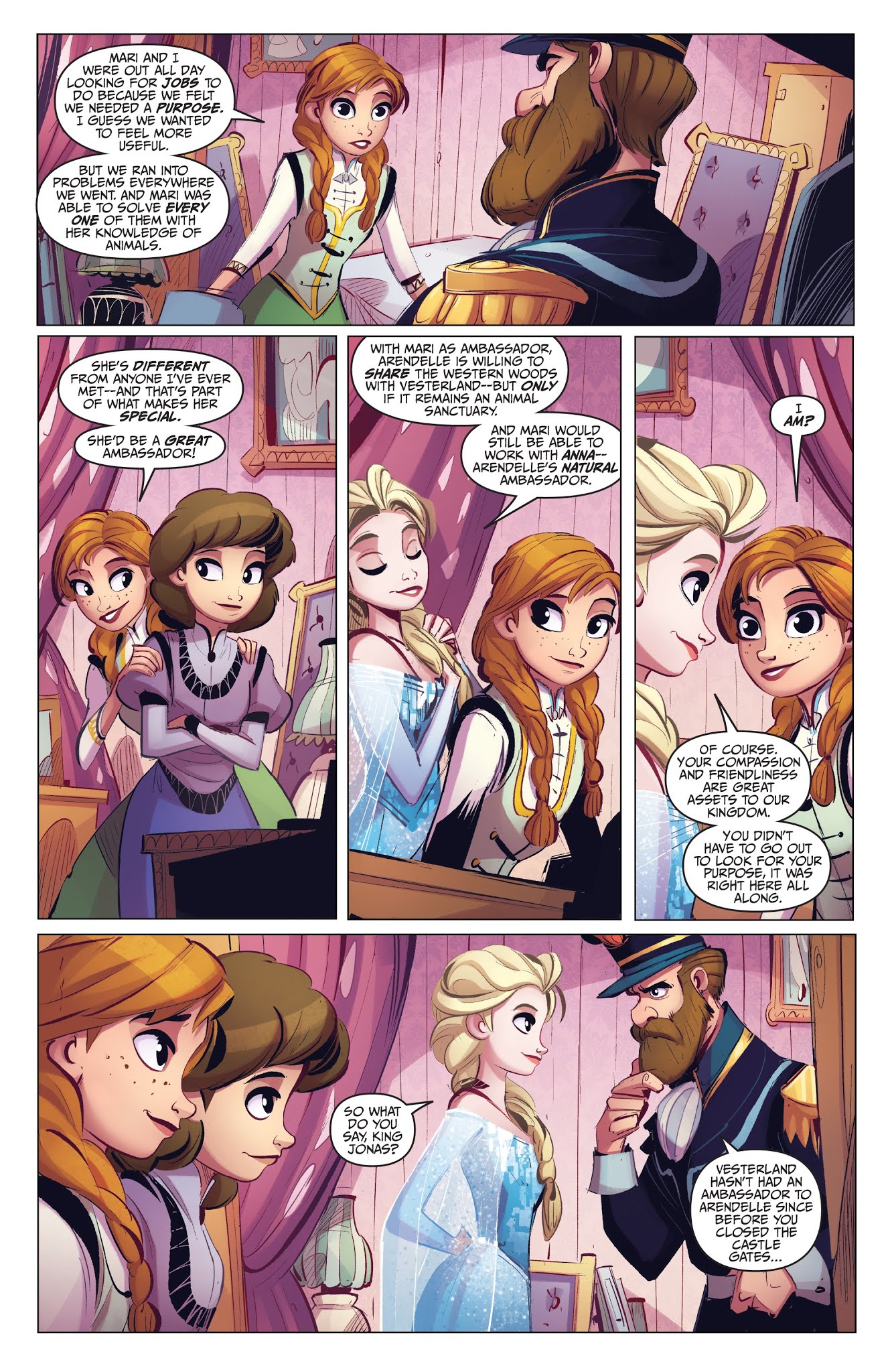 Read online Disney Frozen: Breaking Boundaries comic -  Issue #3 - 25
