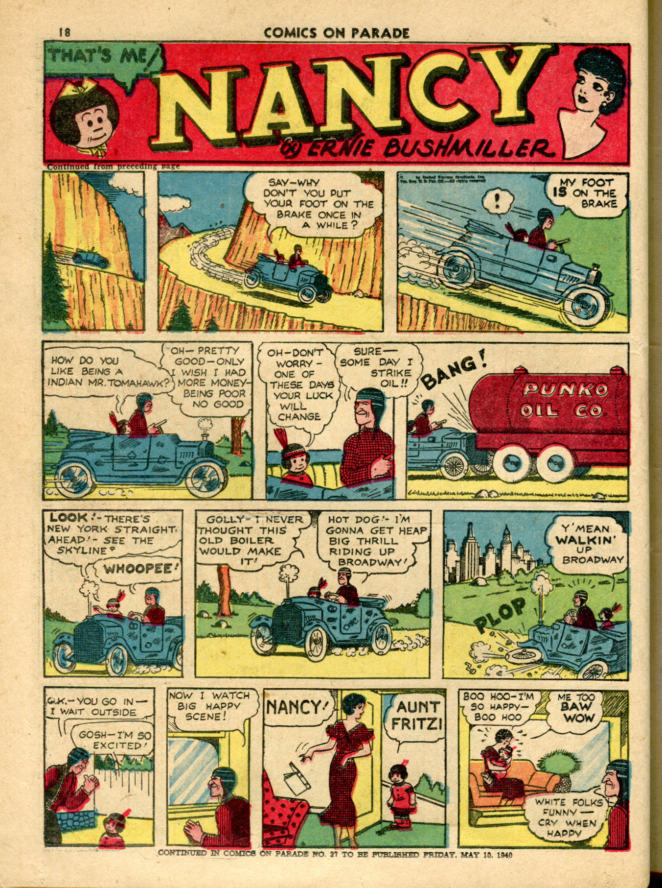 Read online Comics on Parade comic -  Issue #26 - 20