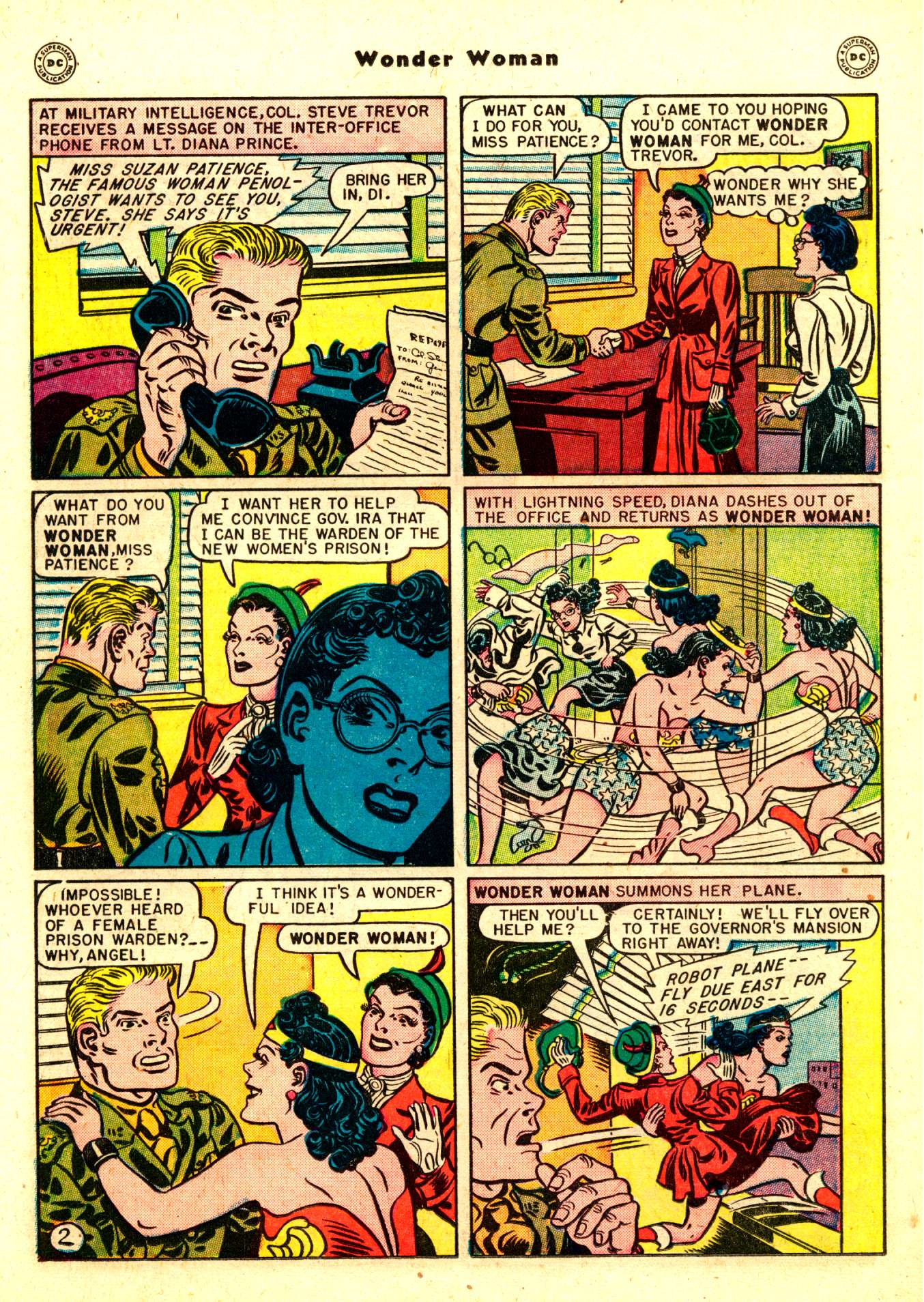 Read online Wonder Woman (1942) comic -  Issue #30 - 38