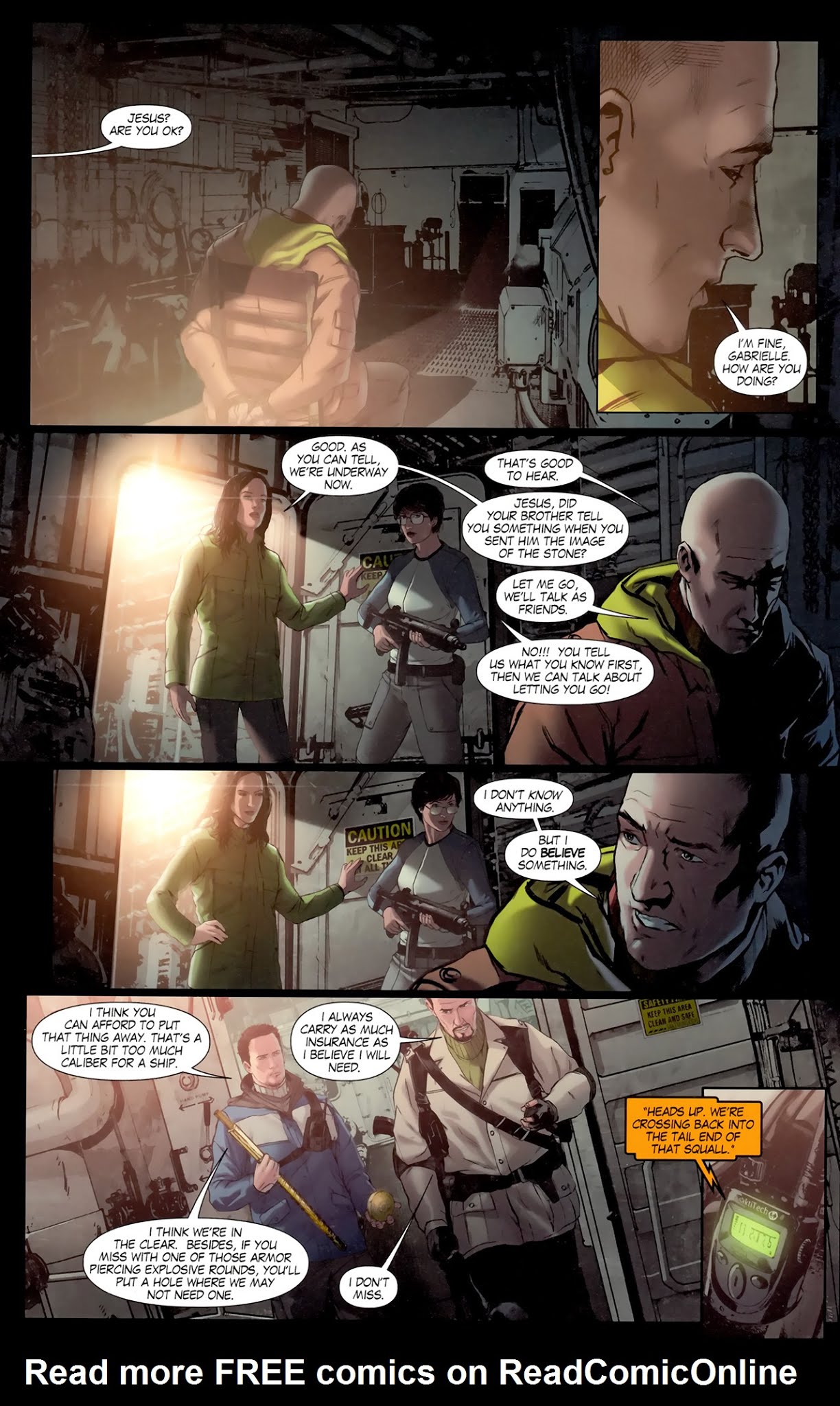 Read online The Vault comic -  Issue #3 - 6