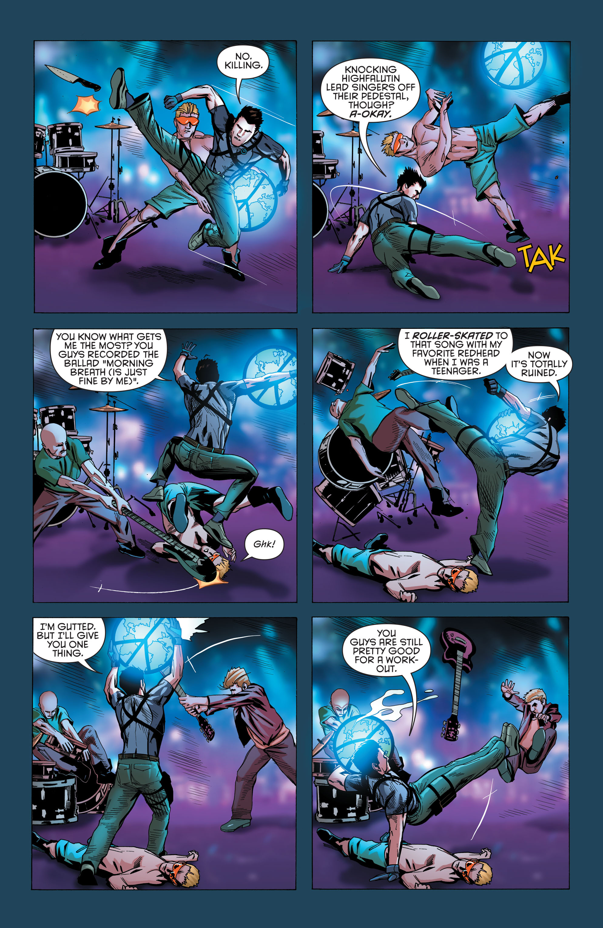 Read online Grayson comic -  Issue #7 - 16