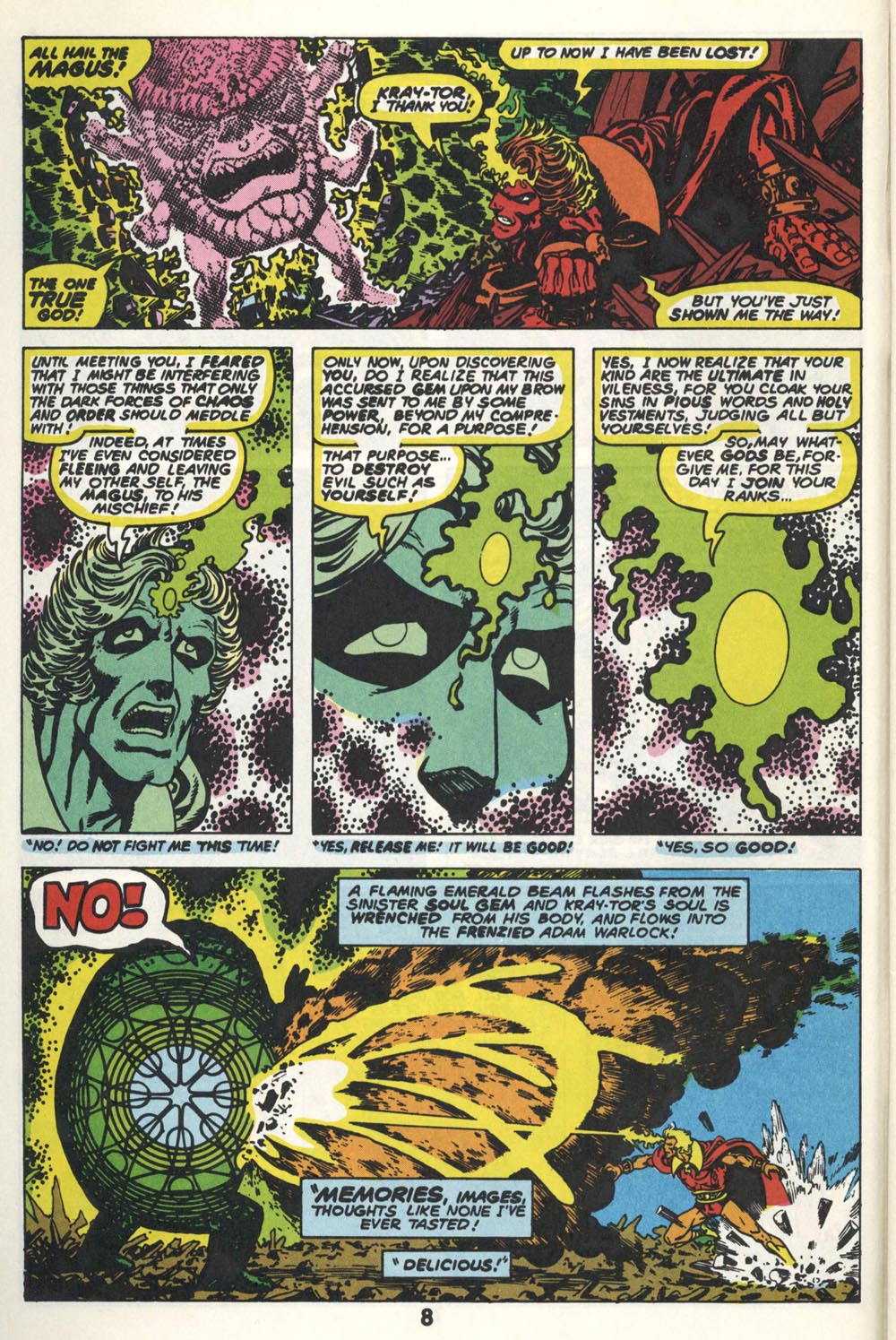 Read online Warlock (1982) comic -  Issue #2 - 9