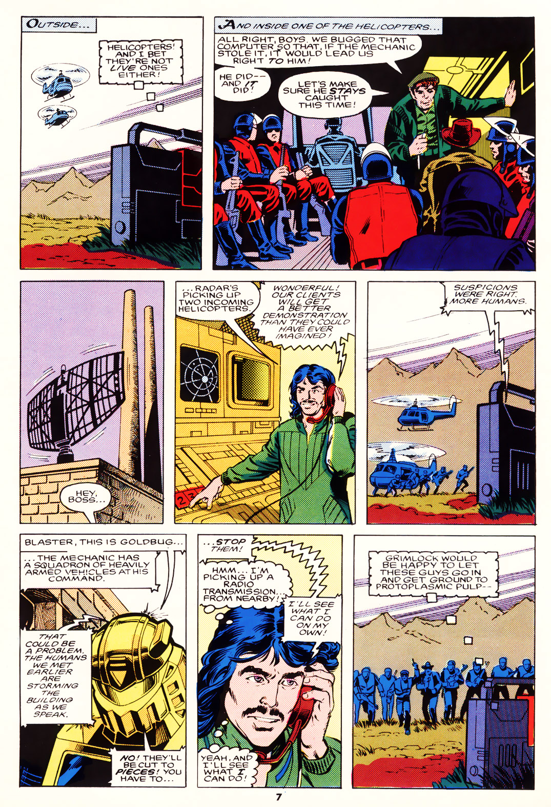Read online The Transformers (UK) comic -  Issue #122 - 7