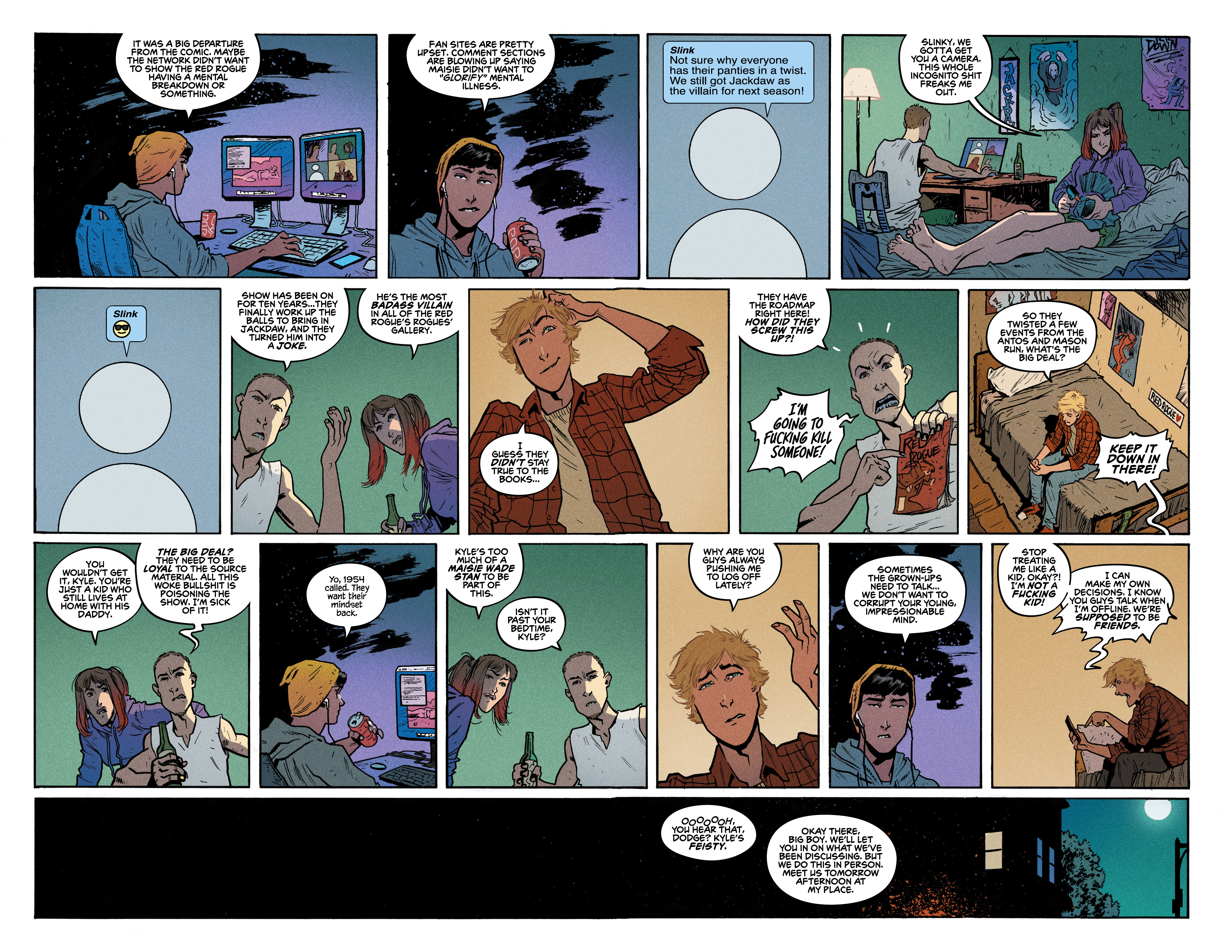Read online Rogues' Gallery (2022) comic -  Issue #1 - 10