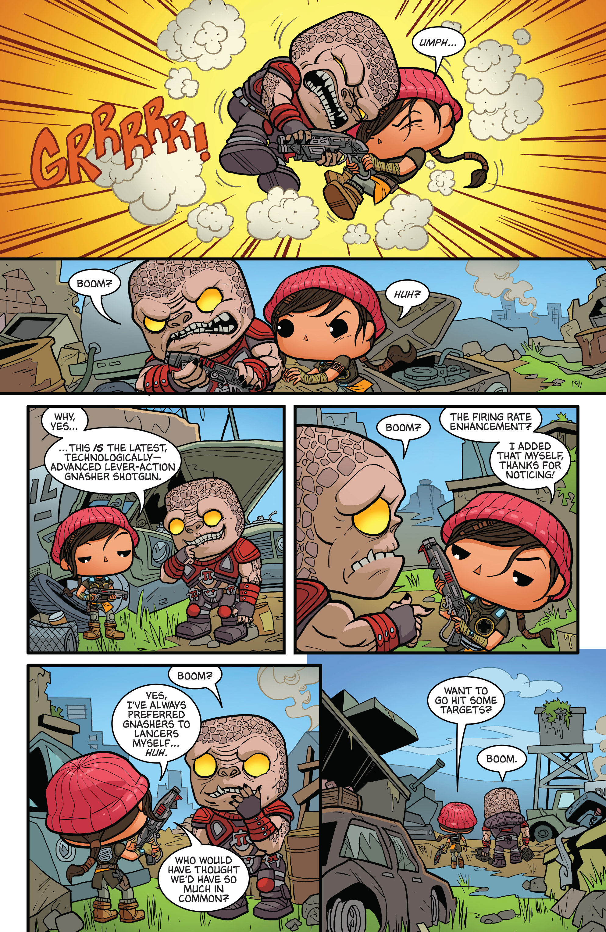 Read online Gears Pop! comic -  Issue # Full - 4