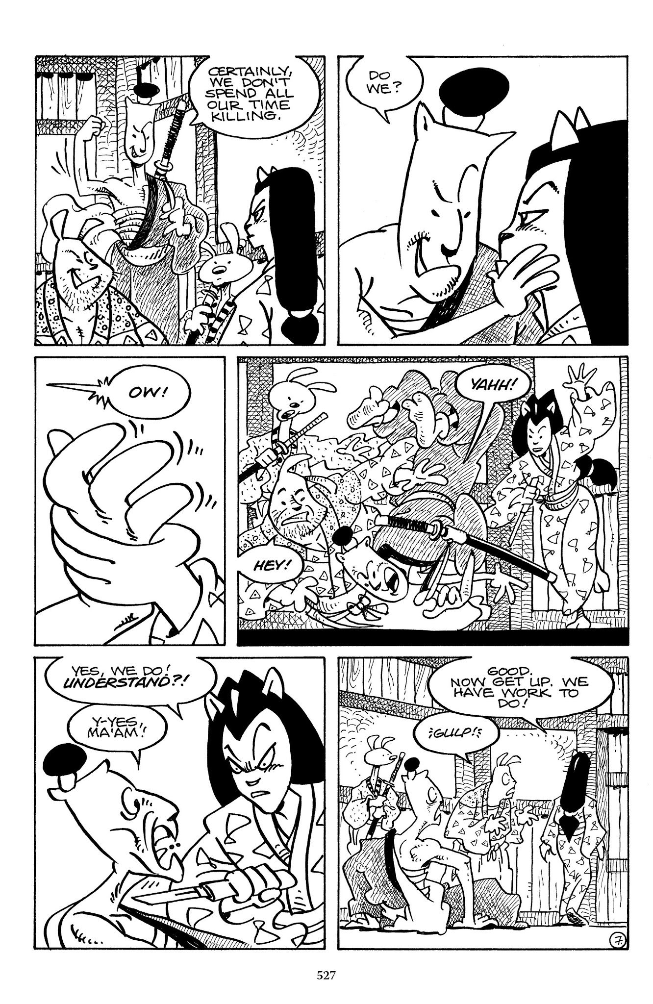 Read online The Usagi Yojimbo Saga comic -  Issue # TPB 5 - 521