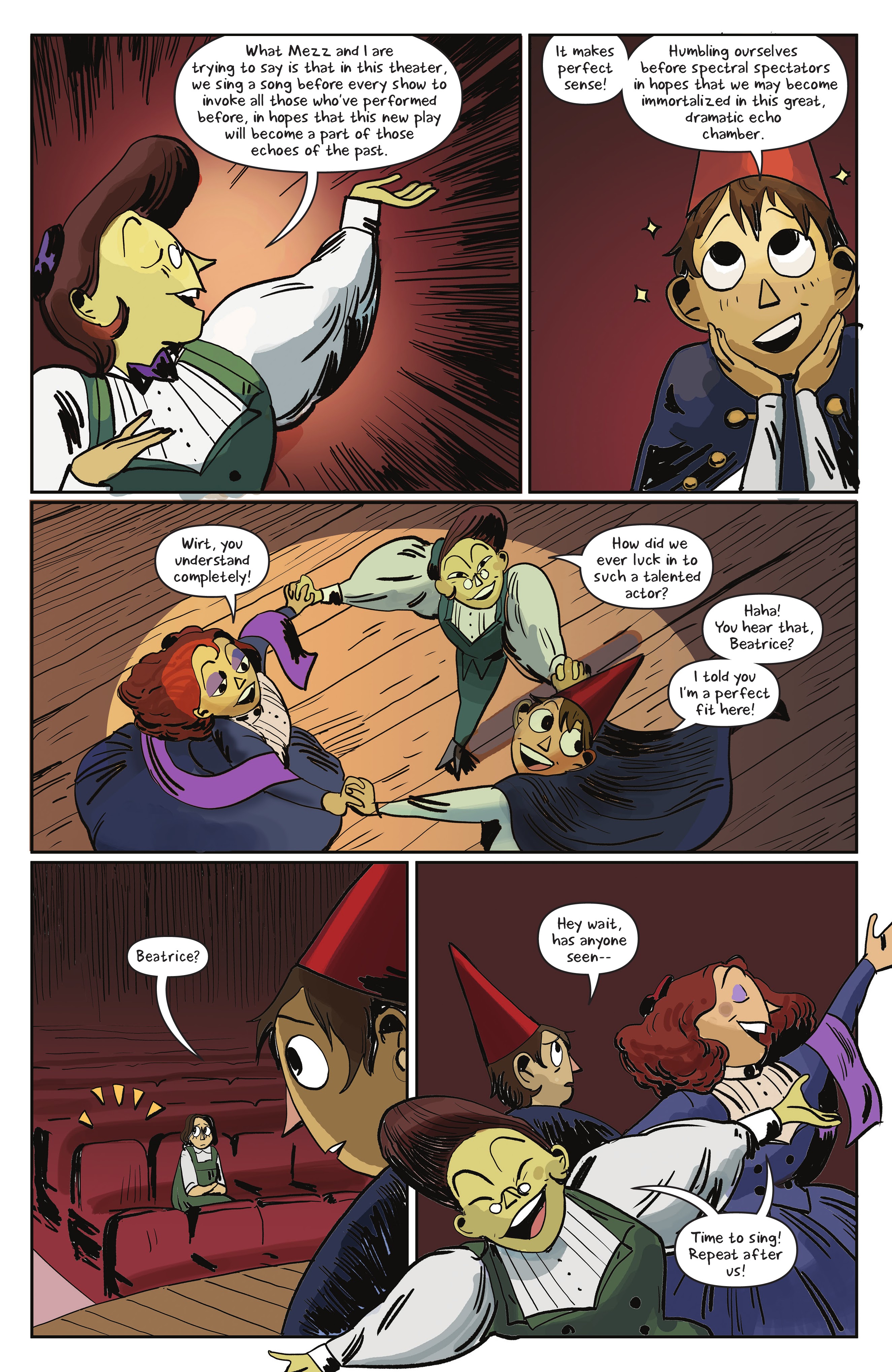 Read online Over the Garden Wall: Soulful Symphonies comic -  Issue # TPB - 59