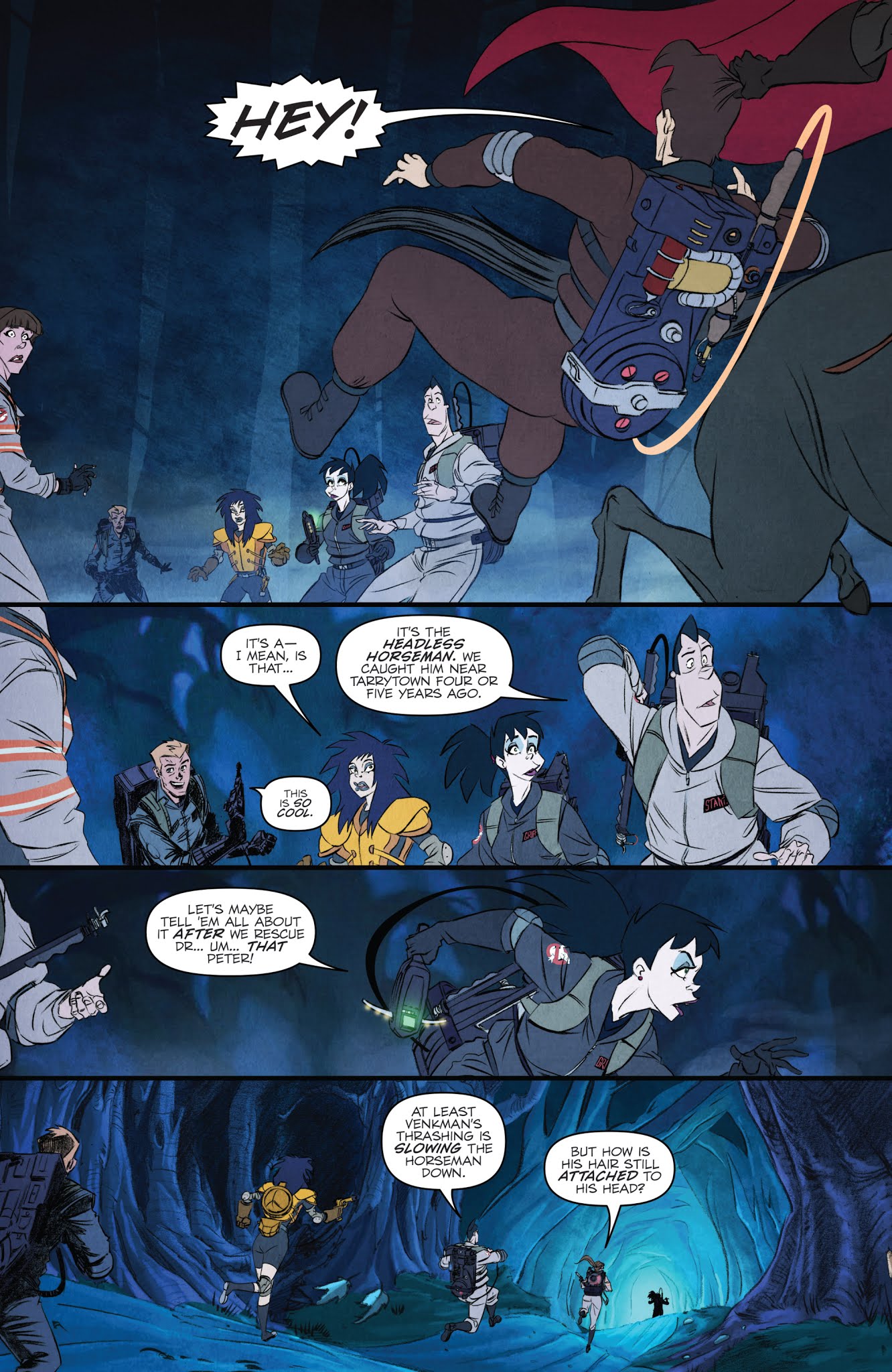 Read online Ghostbusters: Crossing Over comic -  Issue #4 - 21