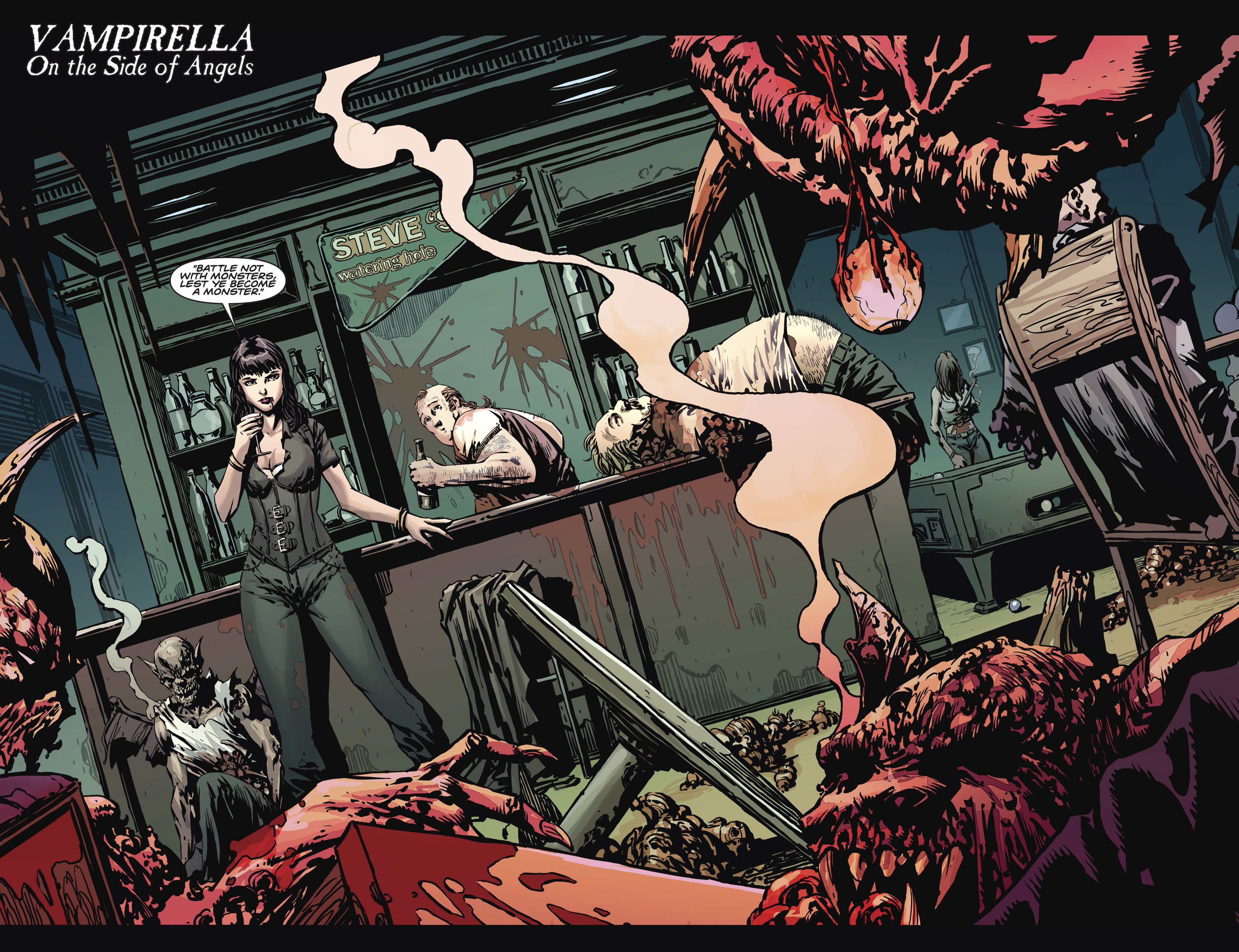 Read online Vampirella Strikes comic -  Issue #1 - 9
