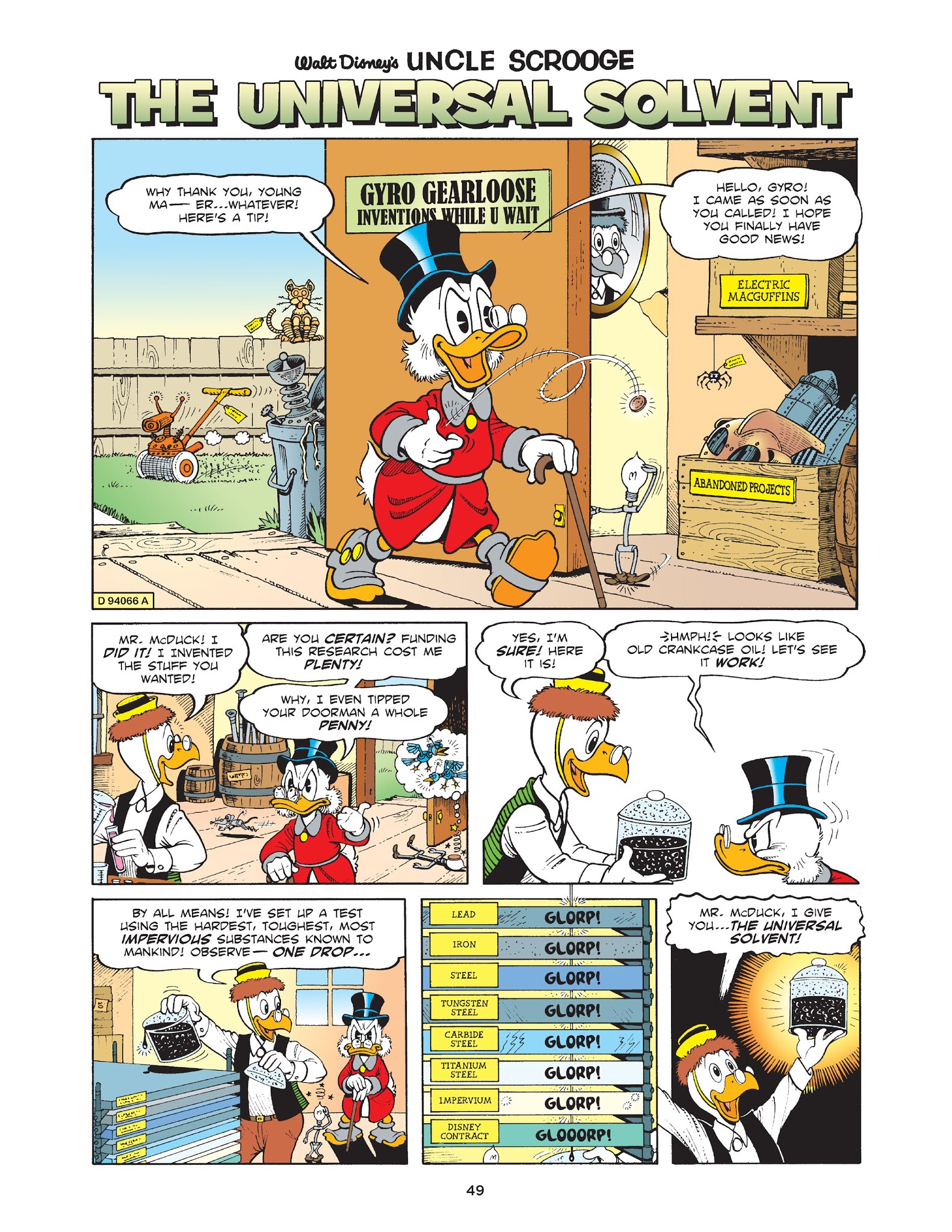Read online Walt Disney Uncle Scrooge and Donald Duck: The Don Rosa Library comic -  Issue # TPB 6 (Part 1) - 50