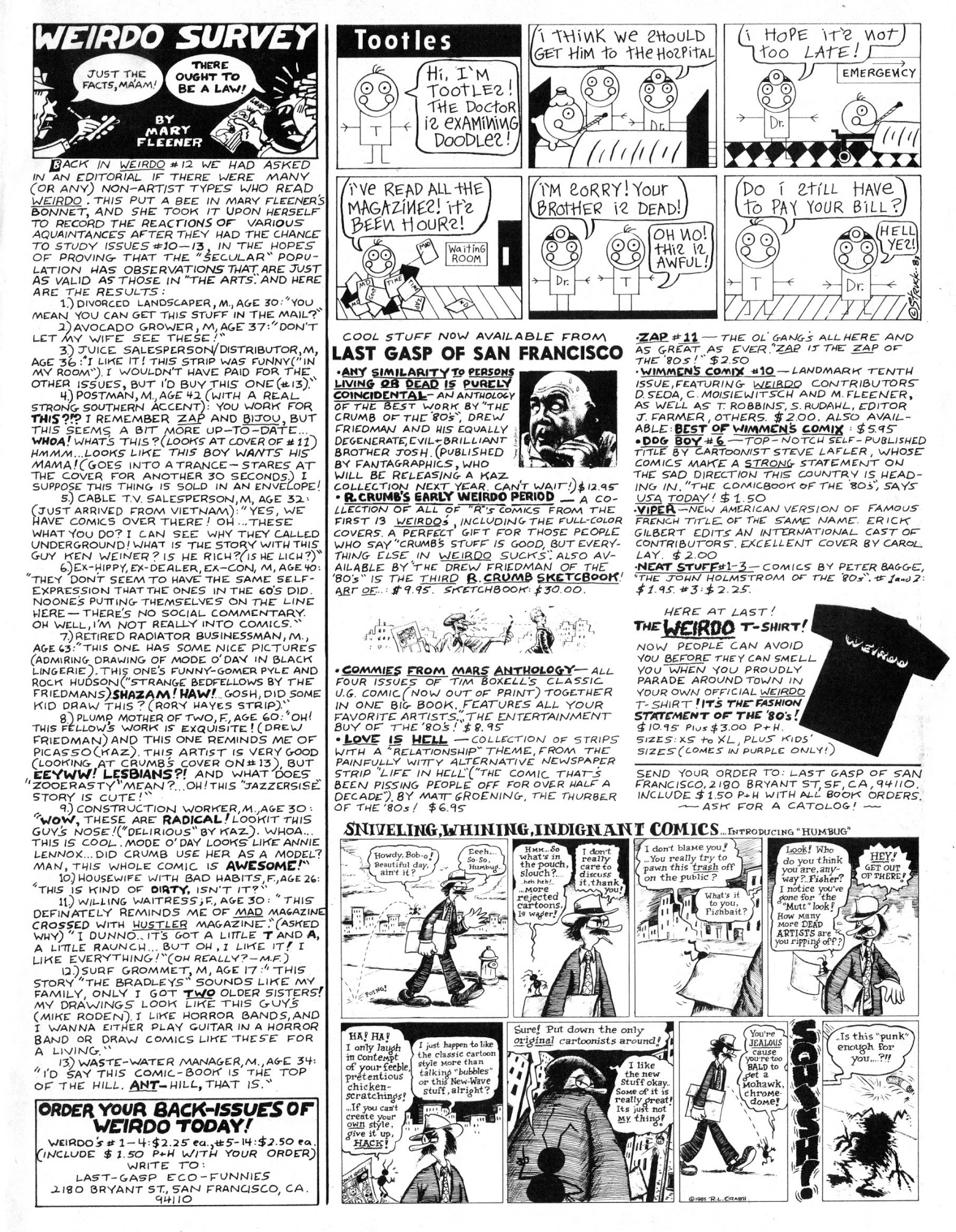 Read online Weirdo comic -  Issue #15 - 5