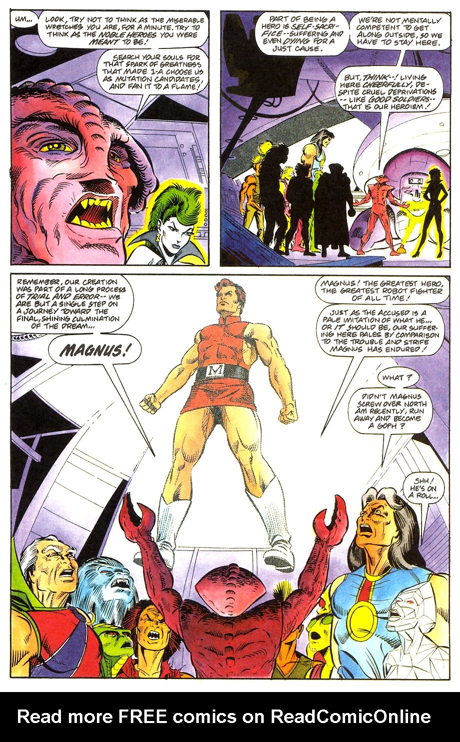Read online Magnus Robot Fighter (1991) comic -  Issue #12 - 23