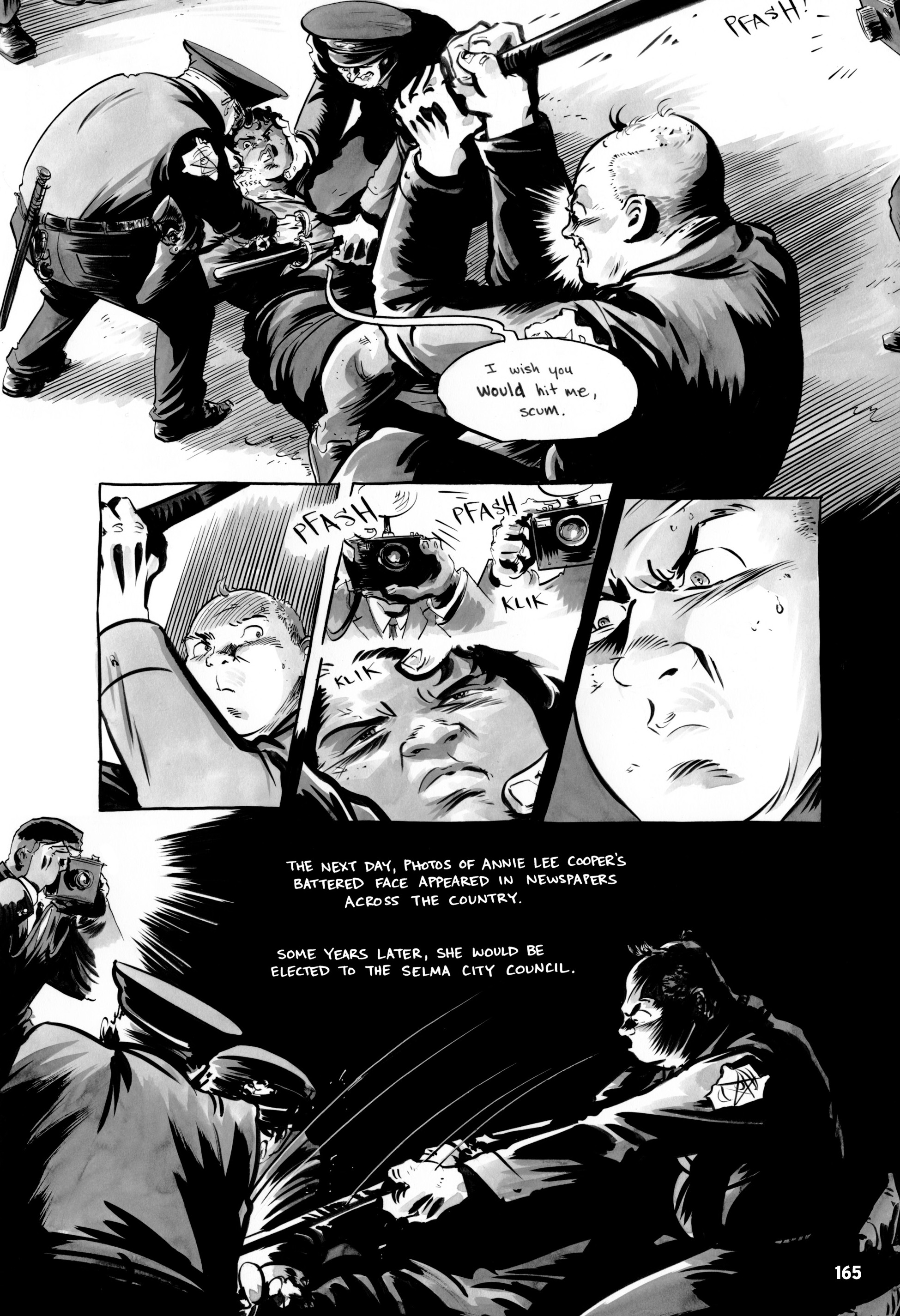 Read online March comic -  Issue #3 - 160