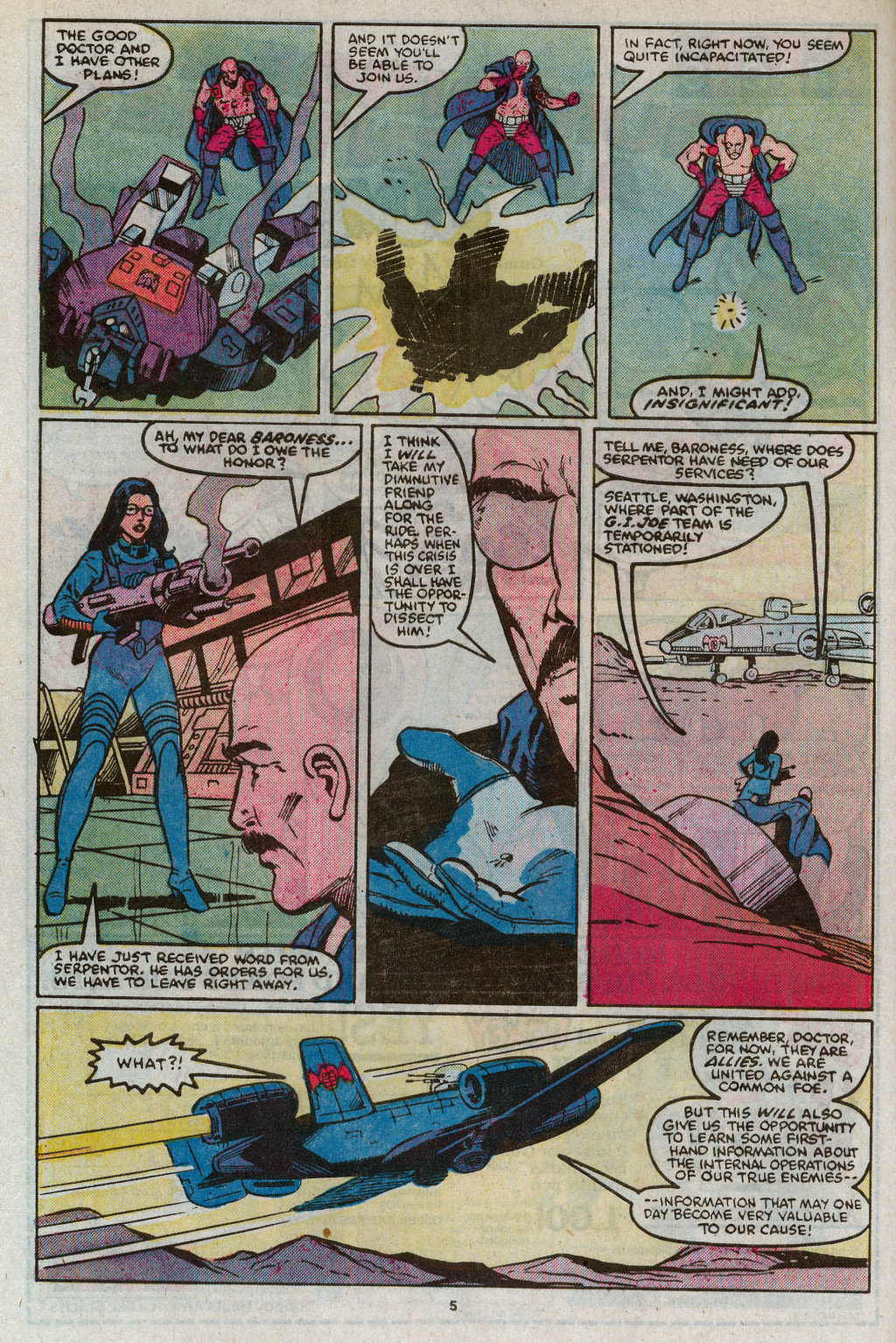 Read online G.I. Joe and The Transformers comic -  Issue #4 - 8