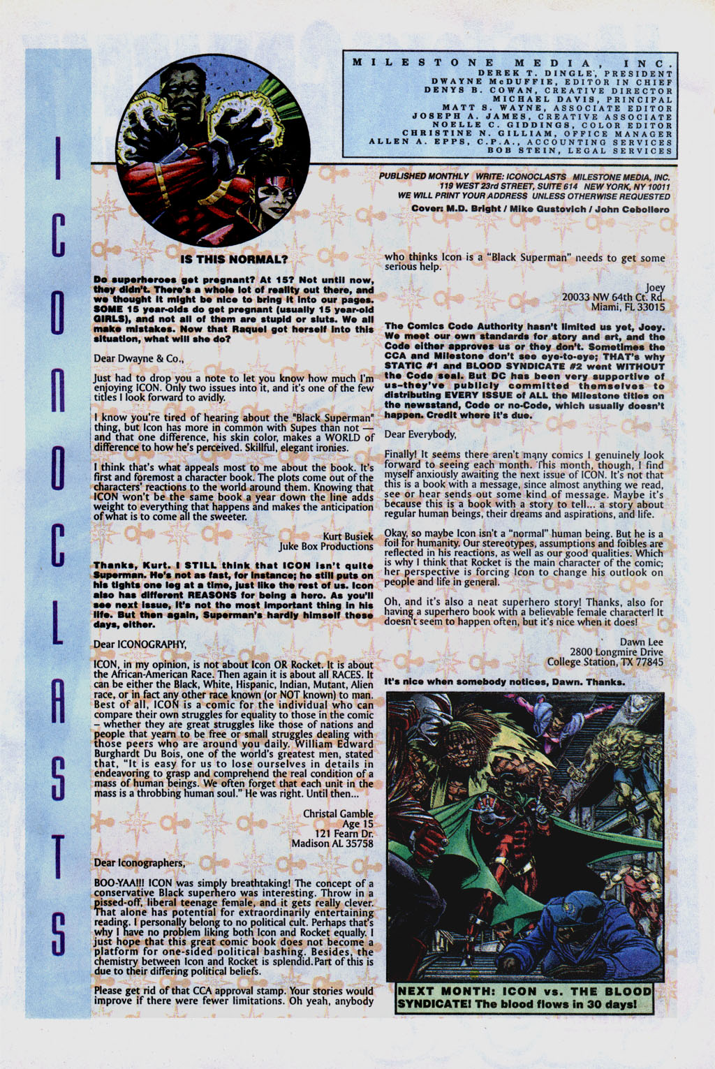 Read online Icon comic -  Issue #4 - 25