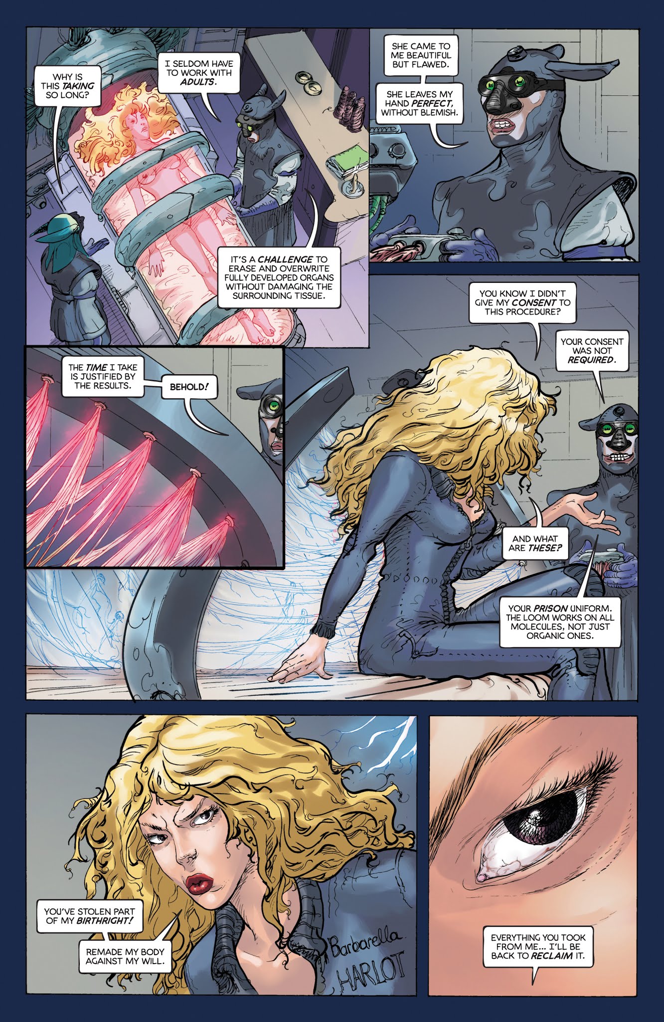 Read online Barbarella (2017) comic -  Issue # _TPB 1 - 17