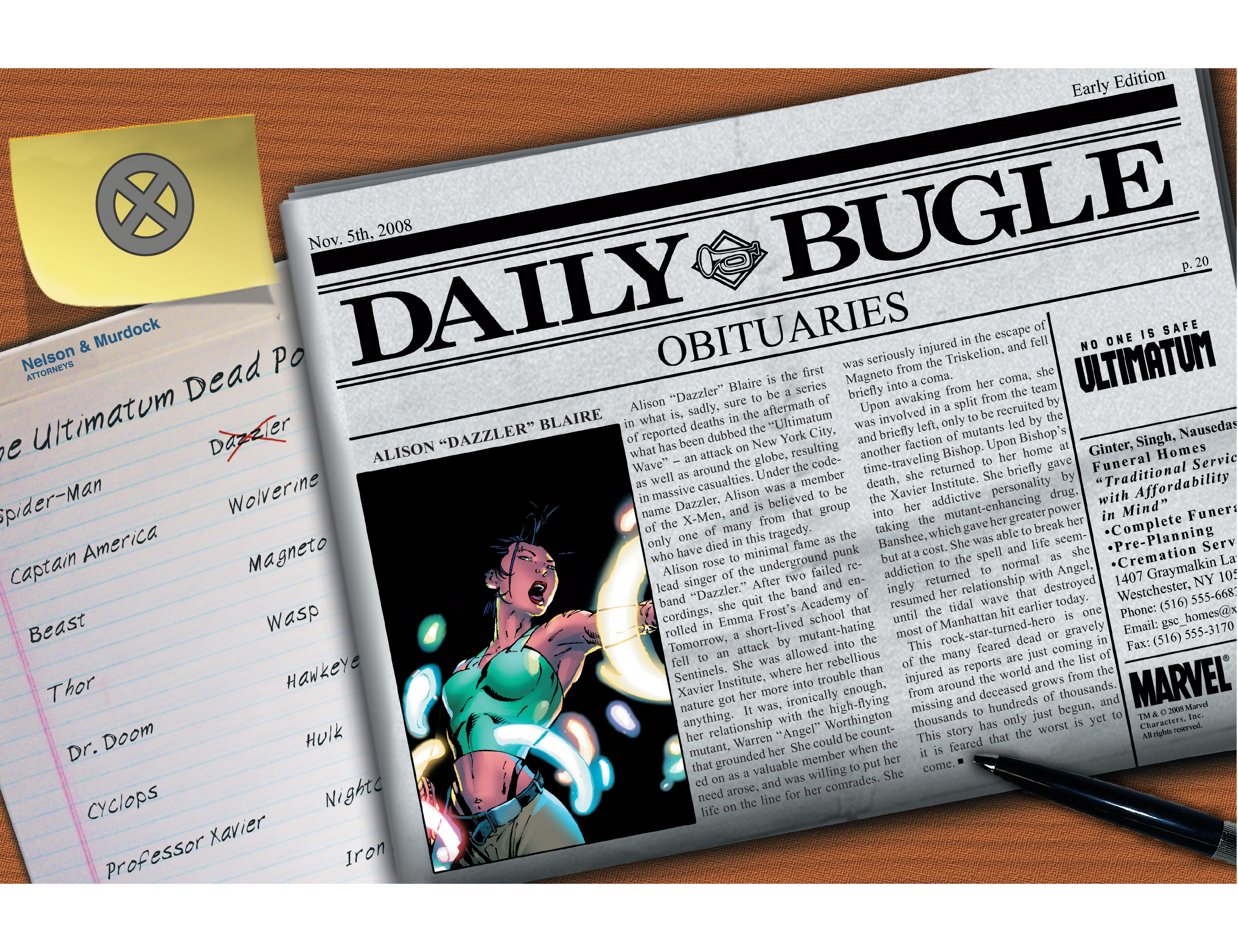 Read online Ultimatum: Requiem comic -  Issue # TPB - 121