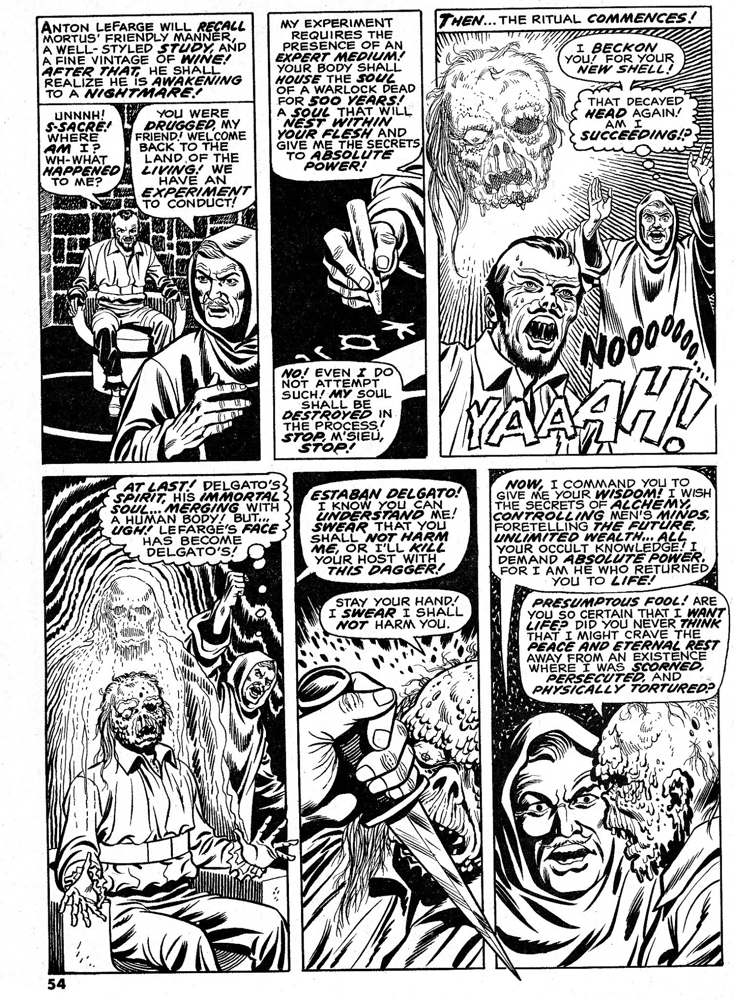 Read online Nightmare (1970) comic -  Issue #3 - 51