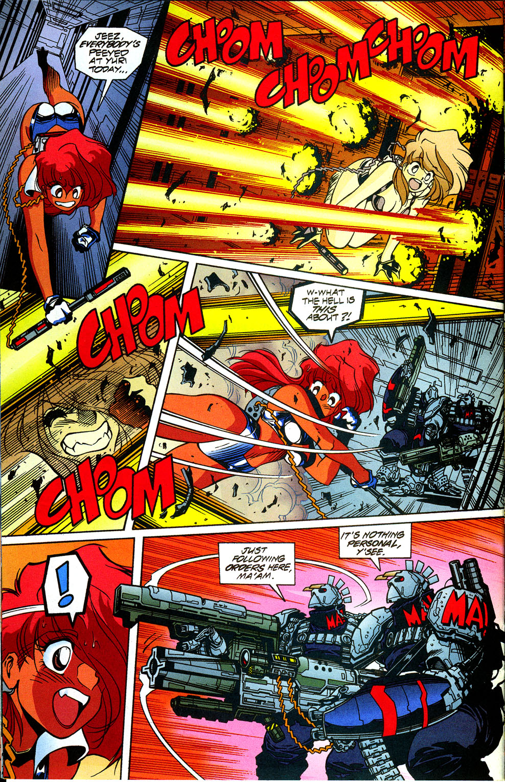 Read online Dirty Pair: Fatal But Not Serious comic -  Issue #4 - 13