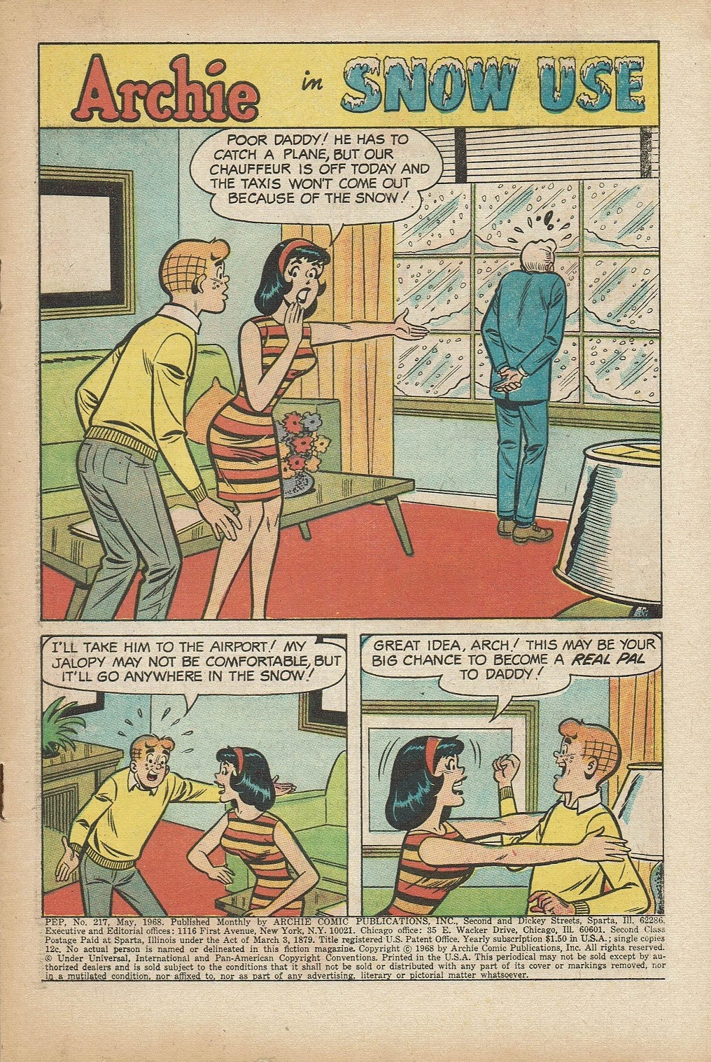 Read online Pep Comics comic -  Issue #217 - 3