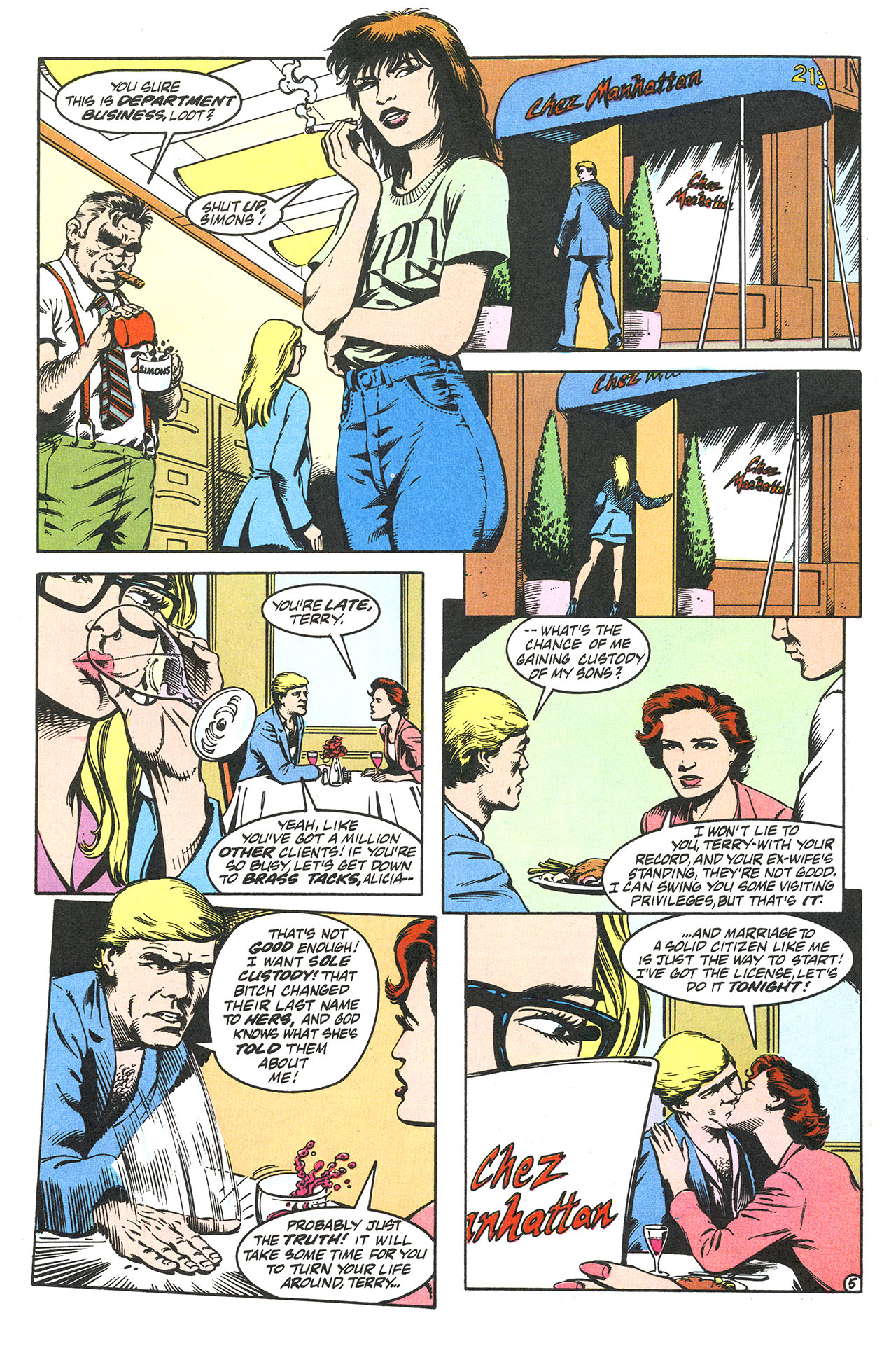 Read online Maze Agency (1989) comic -  Issue #15 - 7