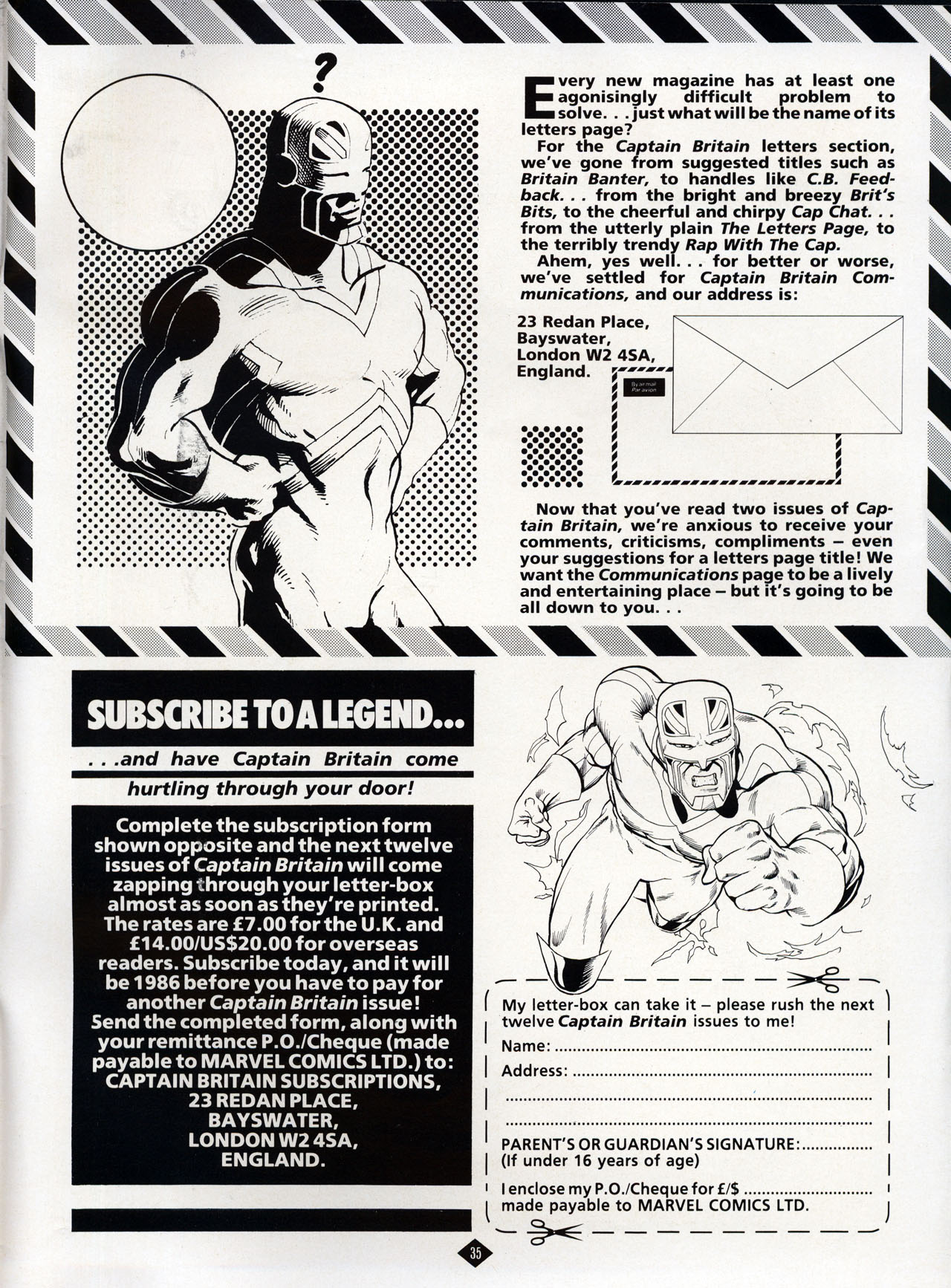 Read online Captain Britain (1985) comic -  Issue #2 - 35