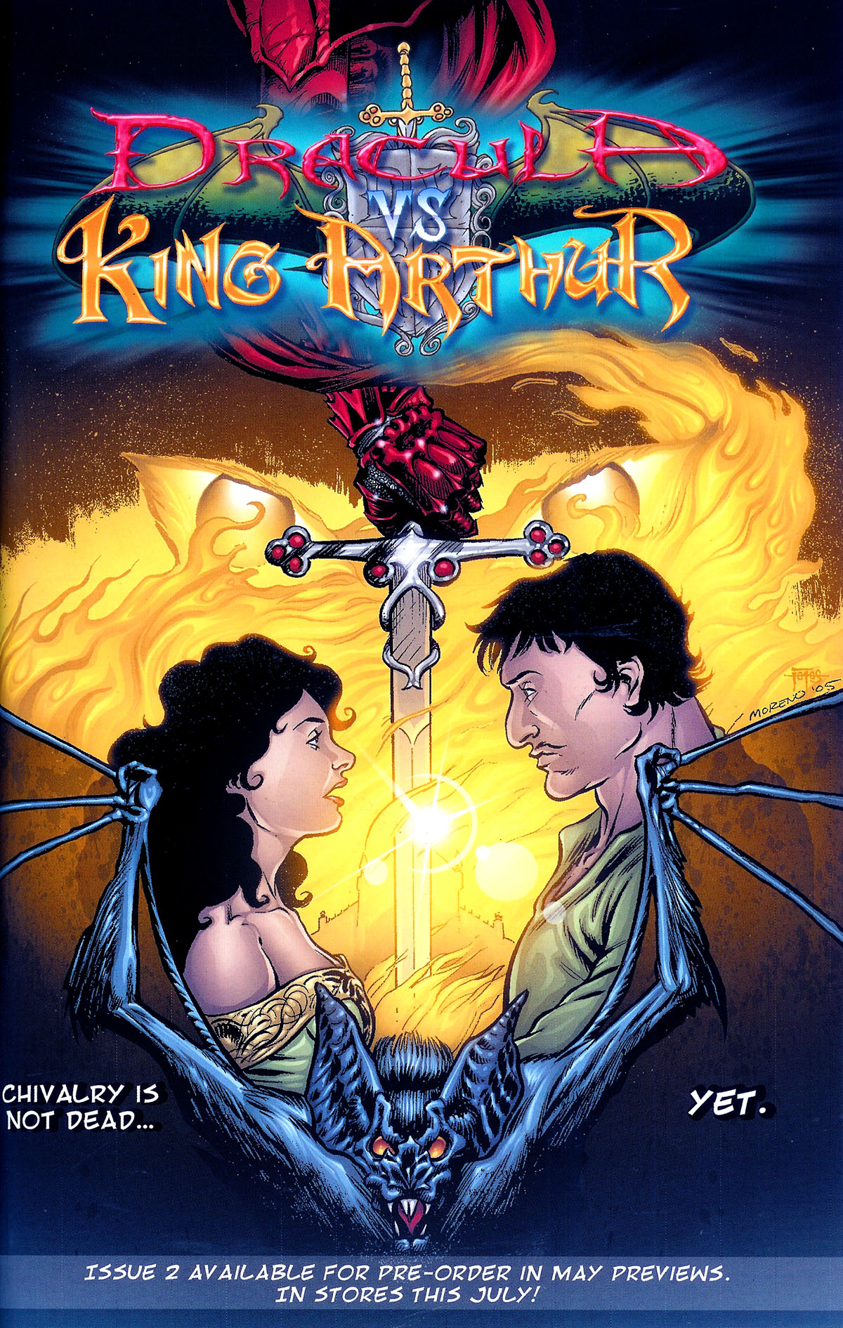 Read online Dracula vs King Arthur comic -  Issue #1 - 41