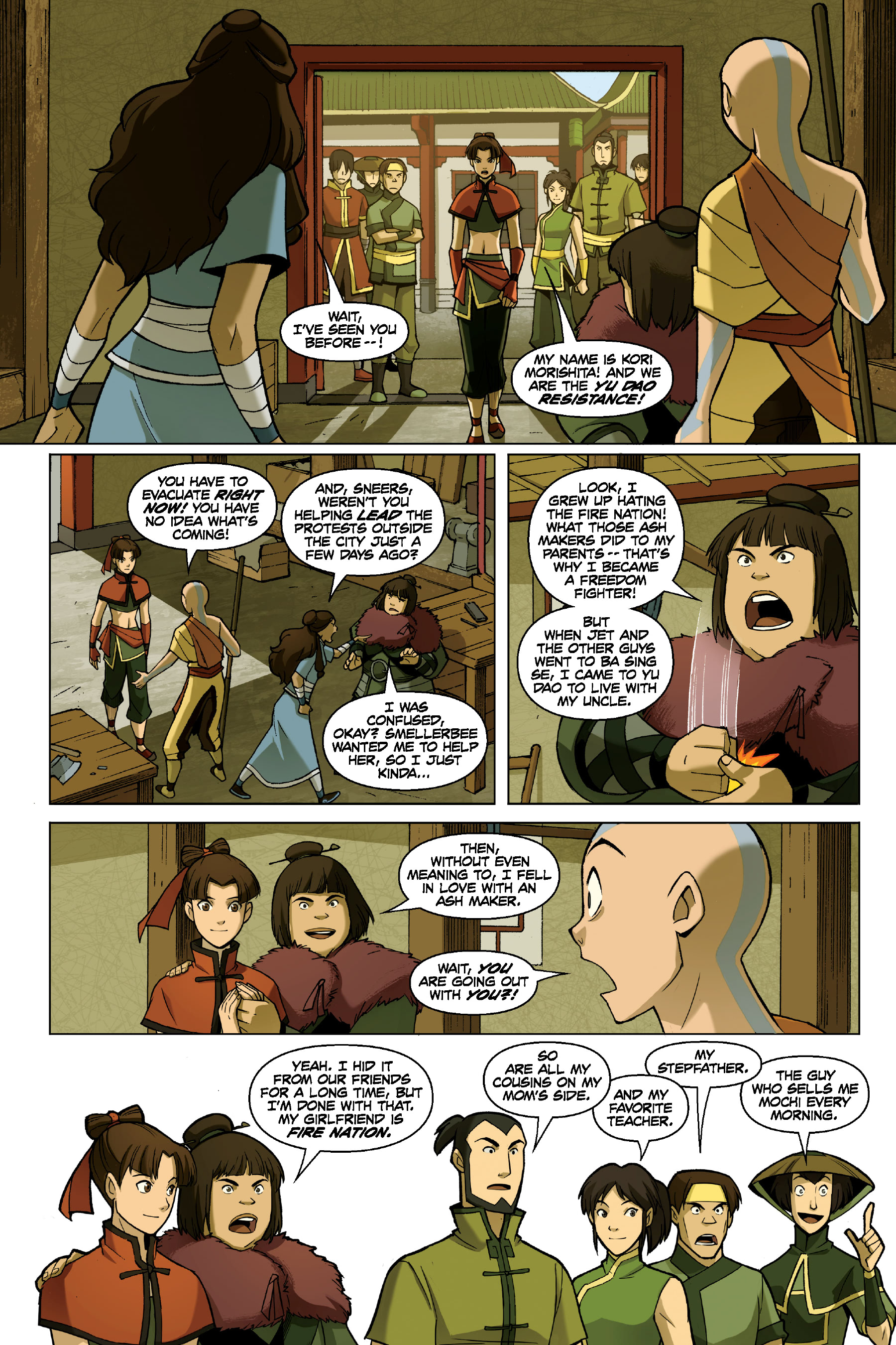Read online Nickelodeon Avatar: The Last Airbender - The Promise comic -  Issue # _TPB Omnibus (Part 2) - 56