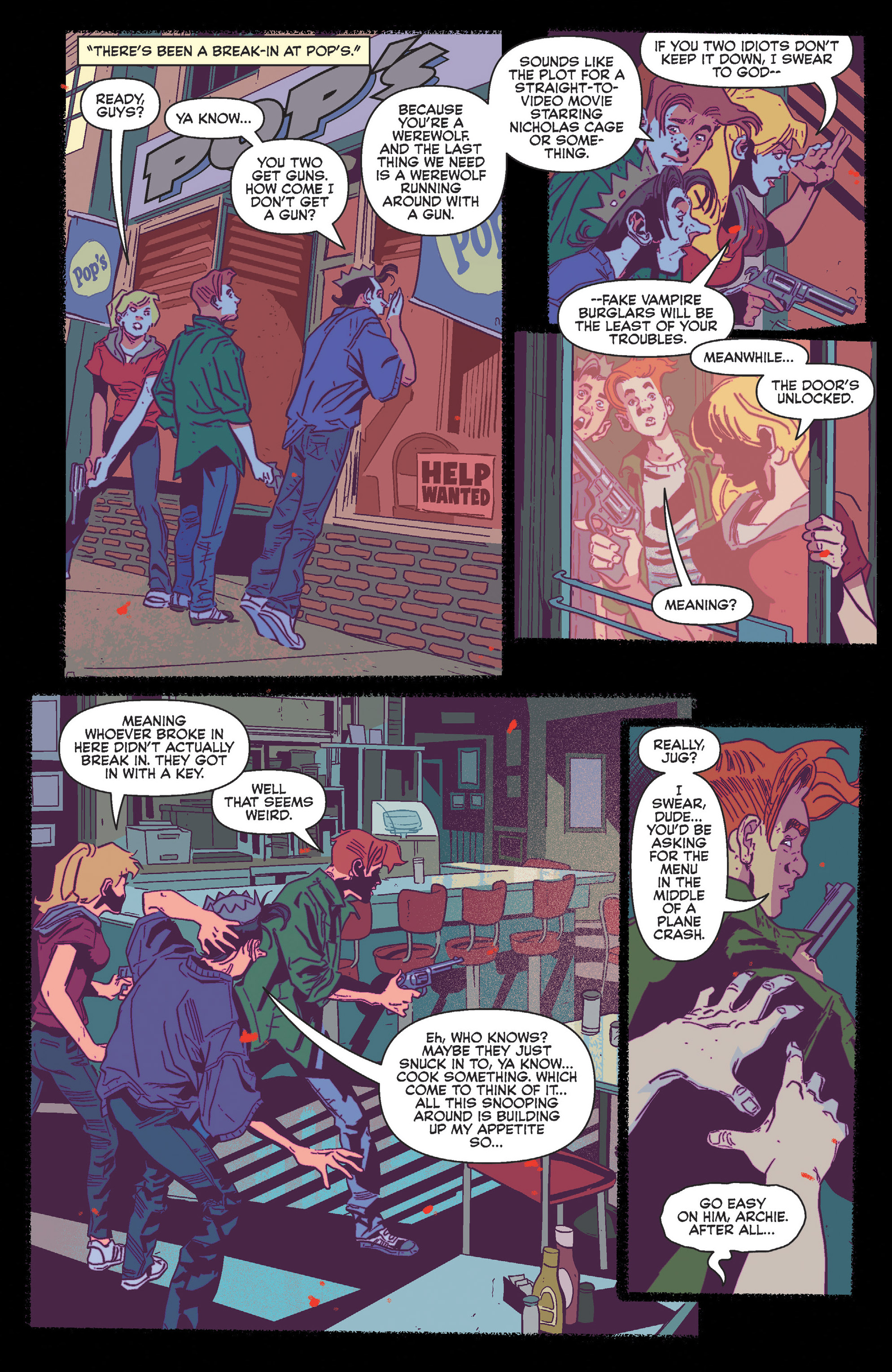Read online Jughead the Hunger vs. Vampironica comic -  Issue # _TPB - 34