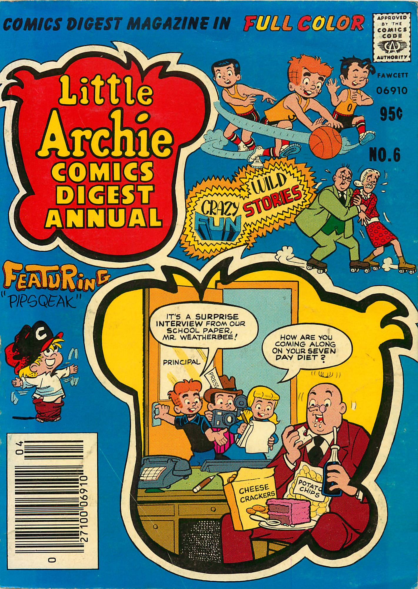 Read online Little Archie Comics Digest Magazine comic -  Issue #6 - 1