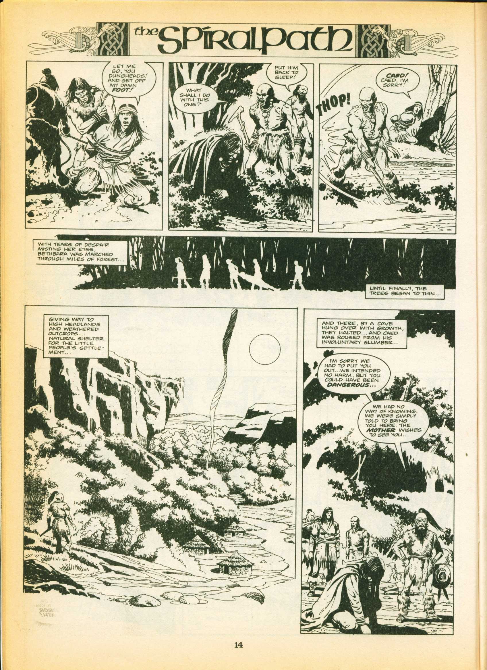 Read online Warrior comic -  Issue #7 - 14