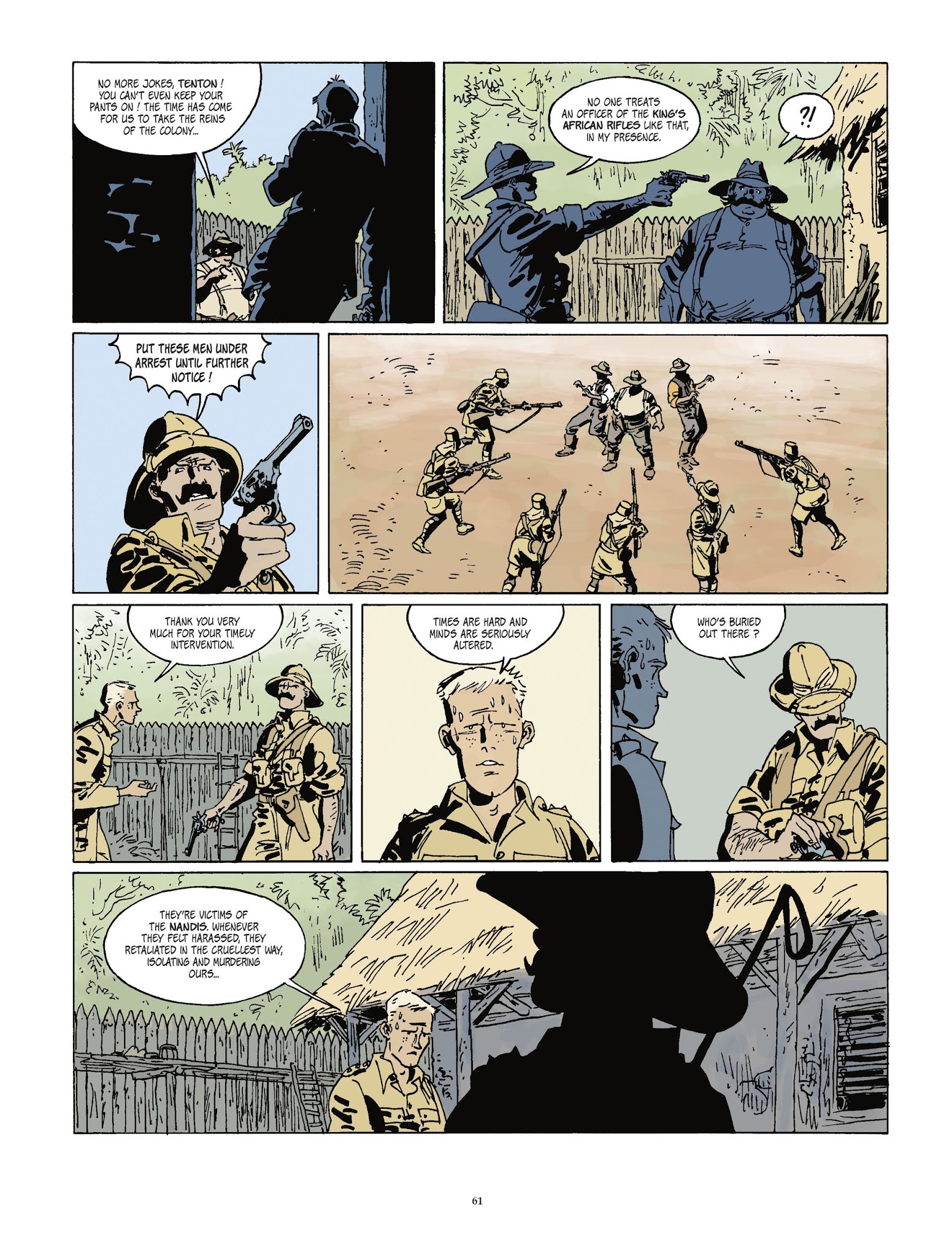 Read online Corto Maltese [GER] comic -  Issue #16 - 61