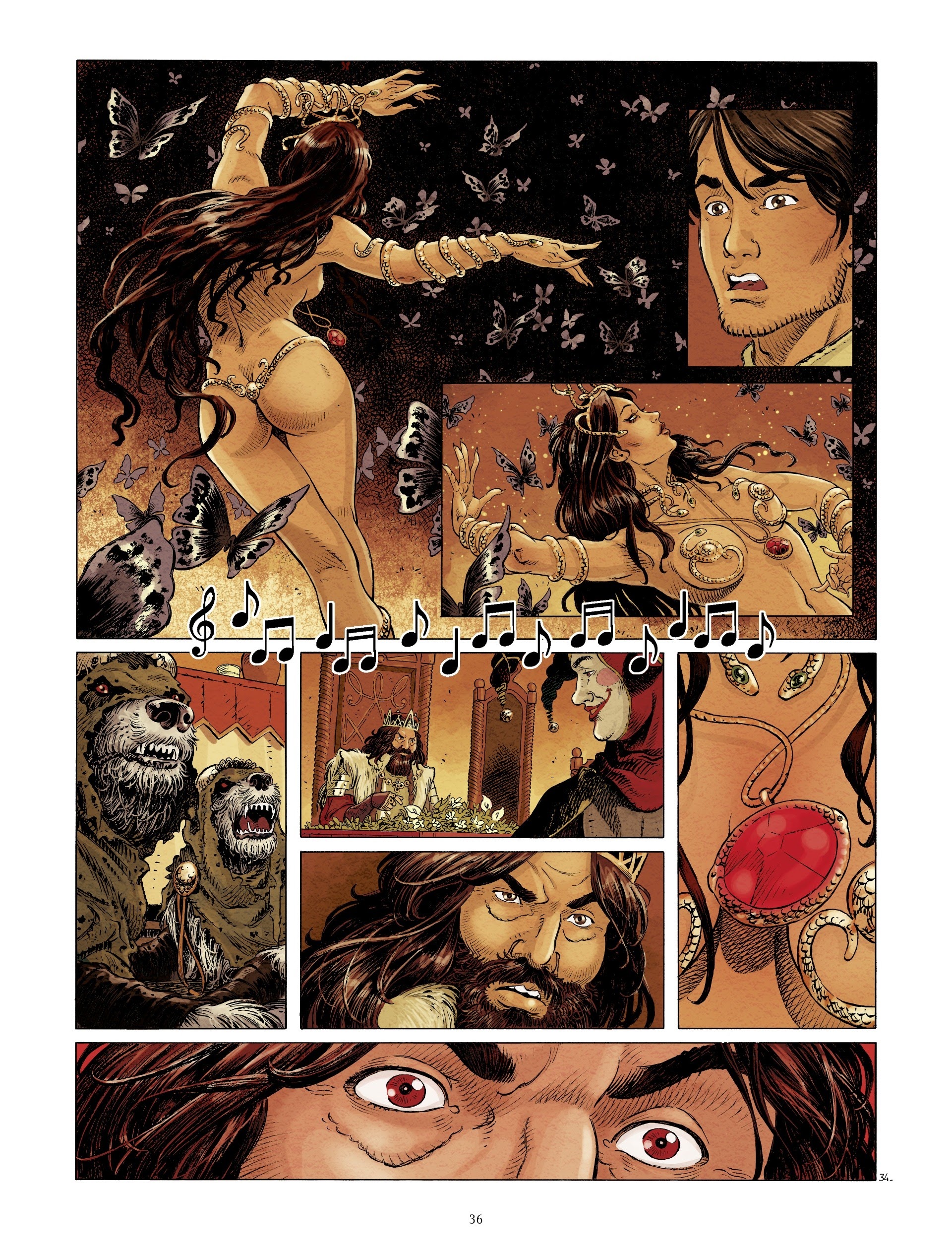 Read online Layla: A Tale of the Scarlet Swamp comic -  Issue # TPB - 38