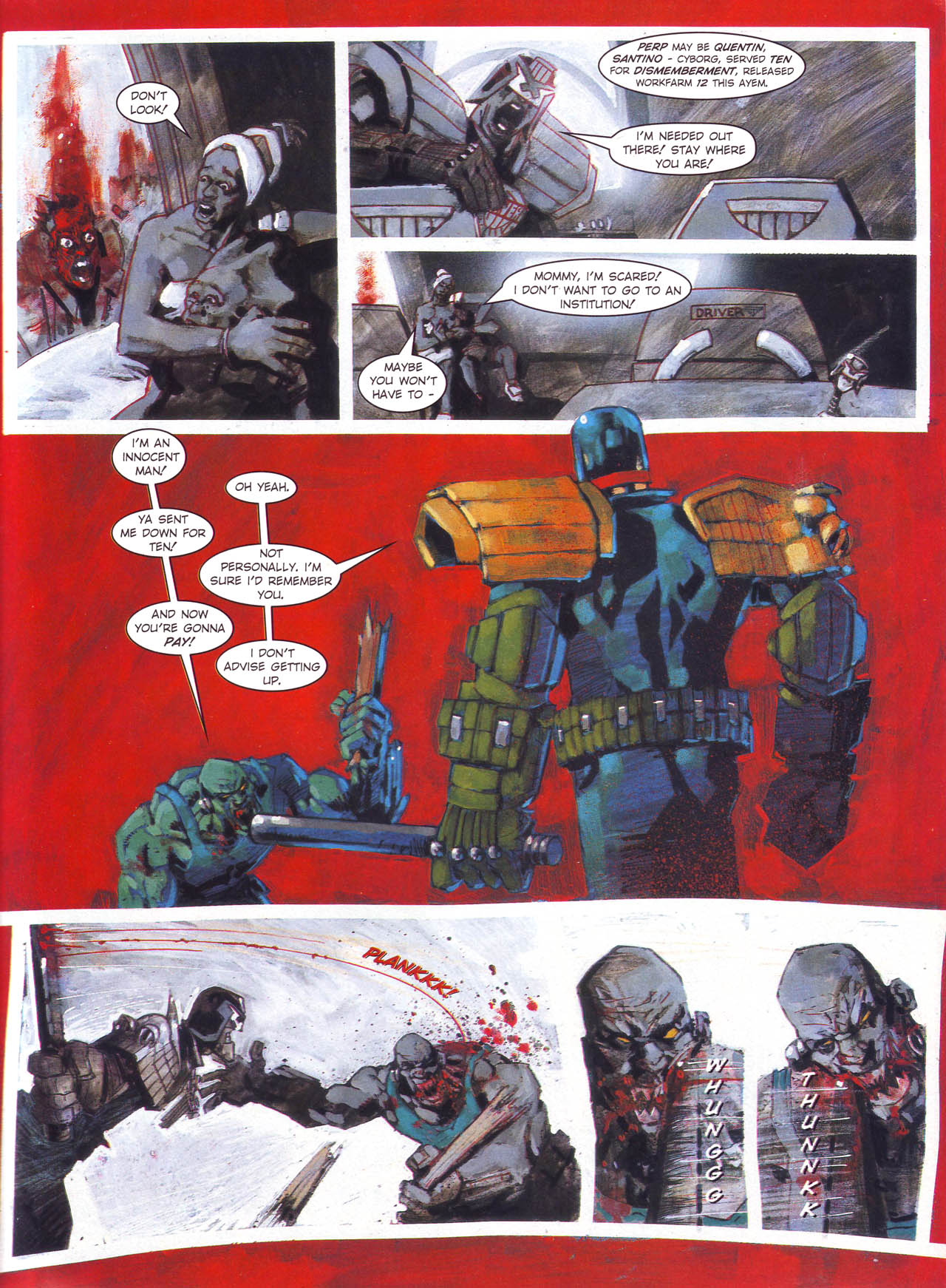Read online Judge Dredd Megazine (vol. 3) comic -  Issue #70 - 11