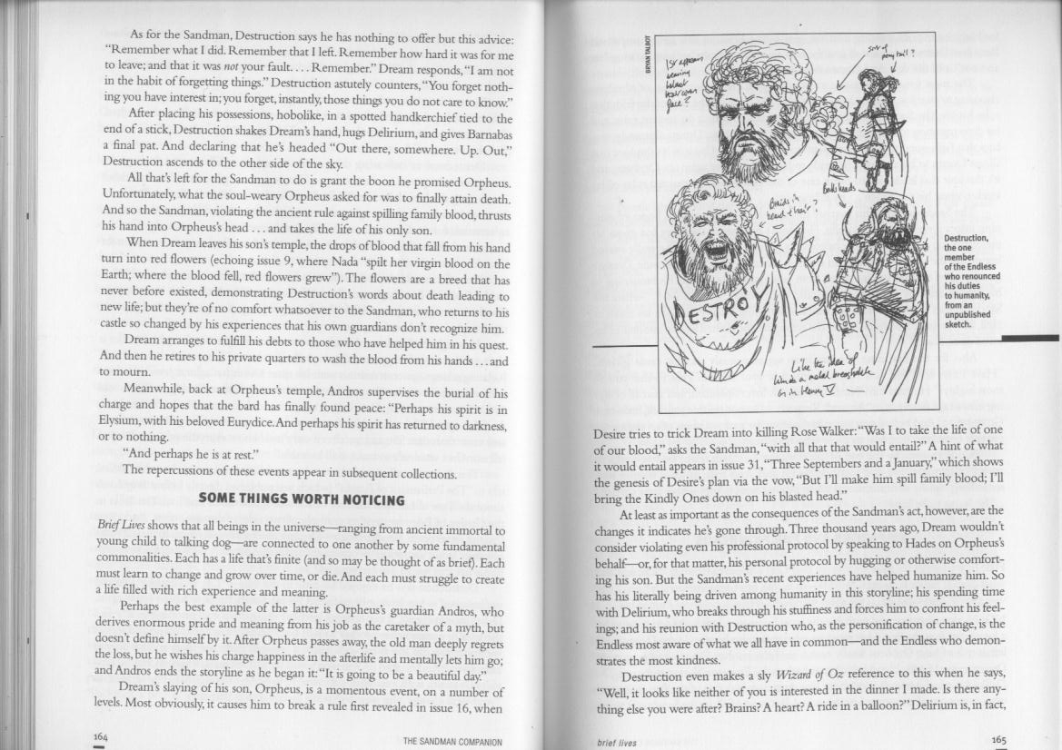 Read online The Sandman Companion comic -  Issue # TPB - 97