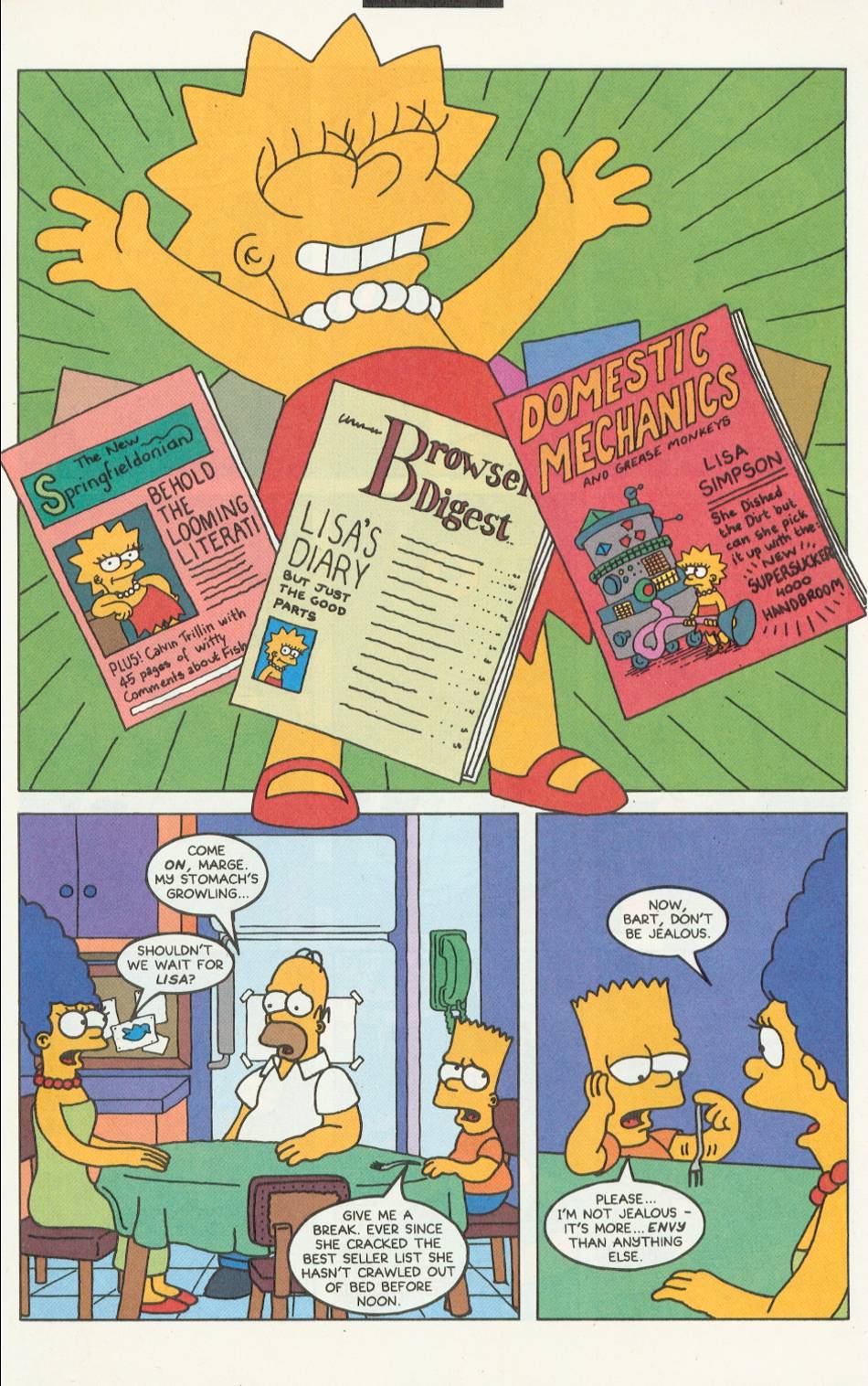 Read online Simpsons Comics comic -  Issue #9 - 10
