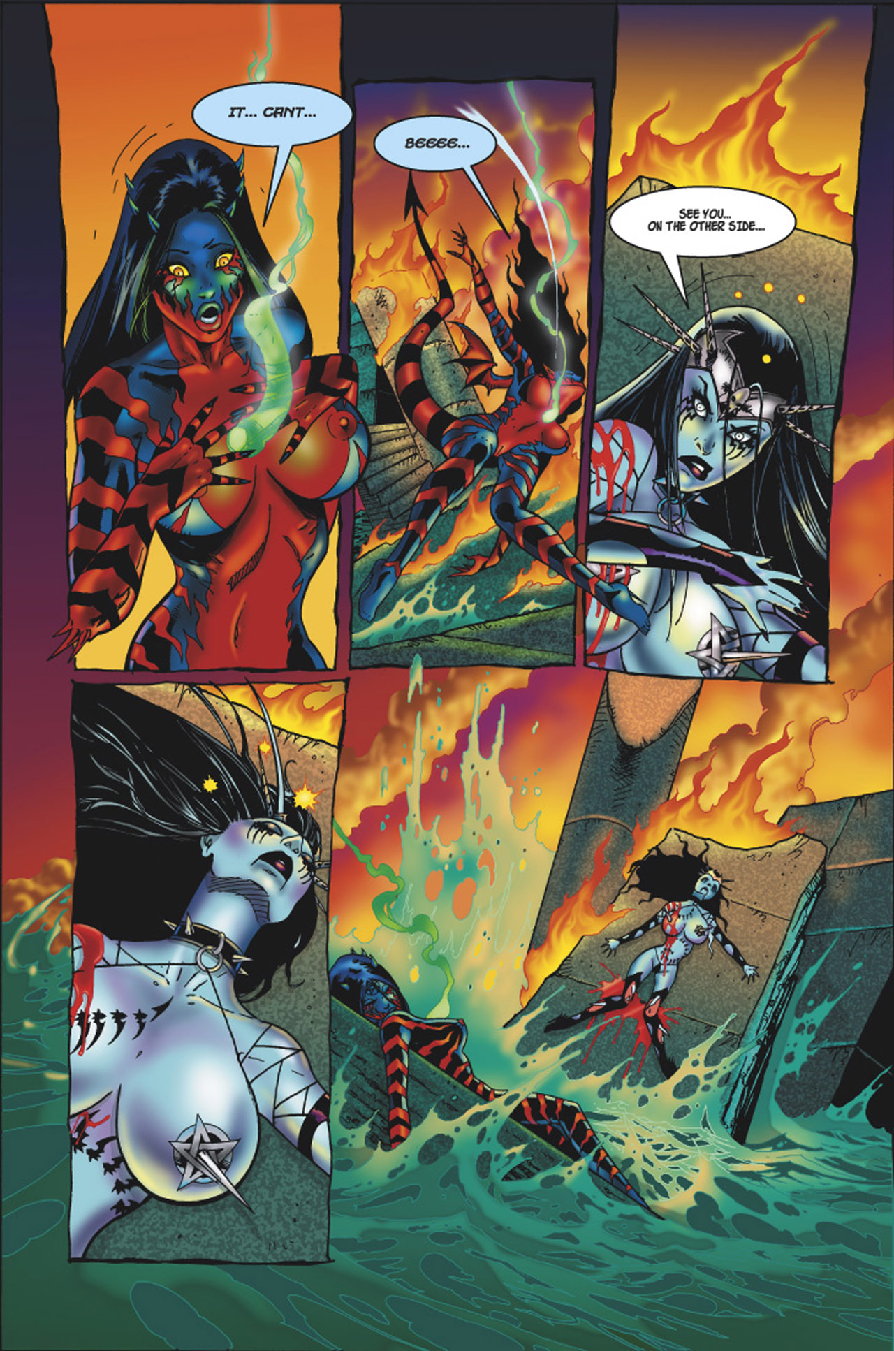 Read online Tarot: Witch of the Black Rose comic -  Issue #33 - 22