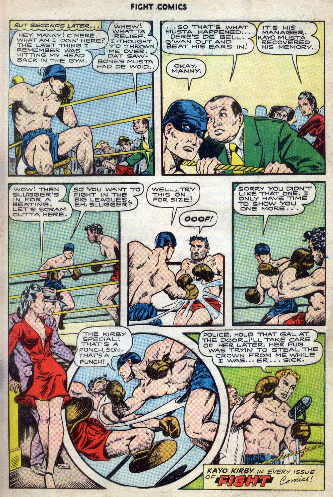 Read online Fight Comics comic -  Issue #45 - 25