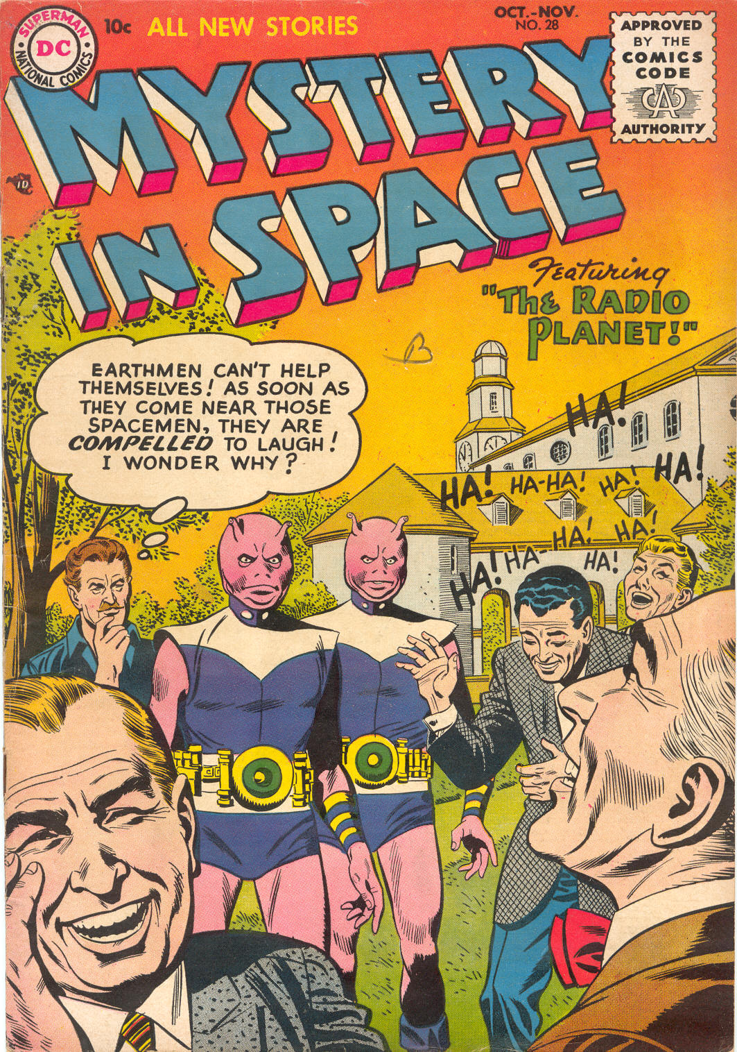 Read online Mystery in Space (1951) comic -  Issue #28 - 1