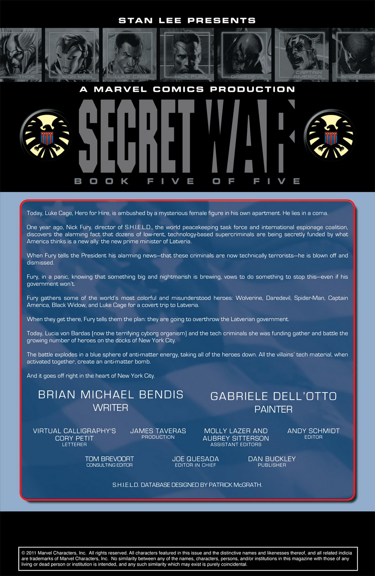 Read online Secret War comic -  Issue #5 - 2