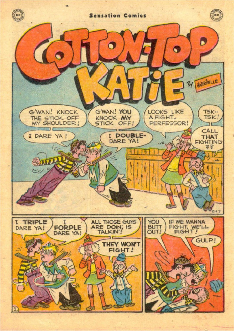 Read online Sensation (Mystery) Comics comic -  Issue #70 - 21